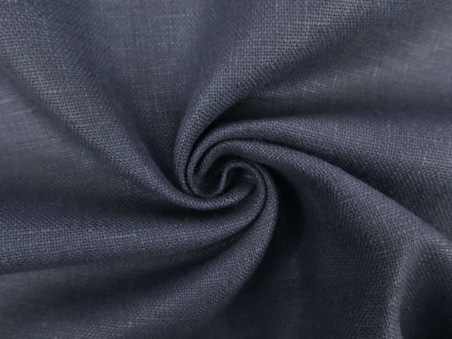 Upholstery Linen in Navy