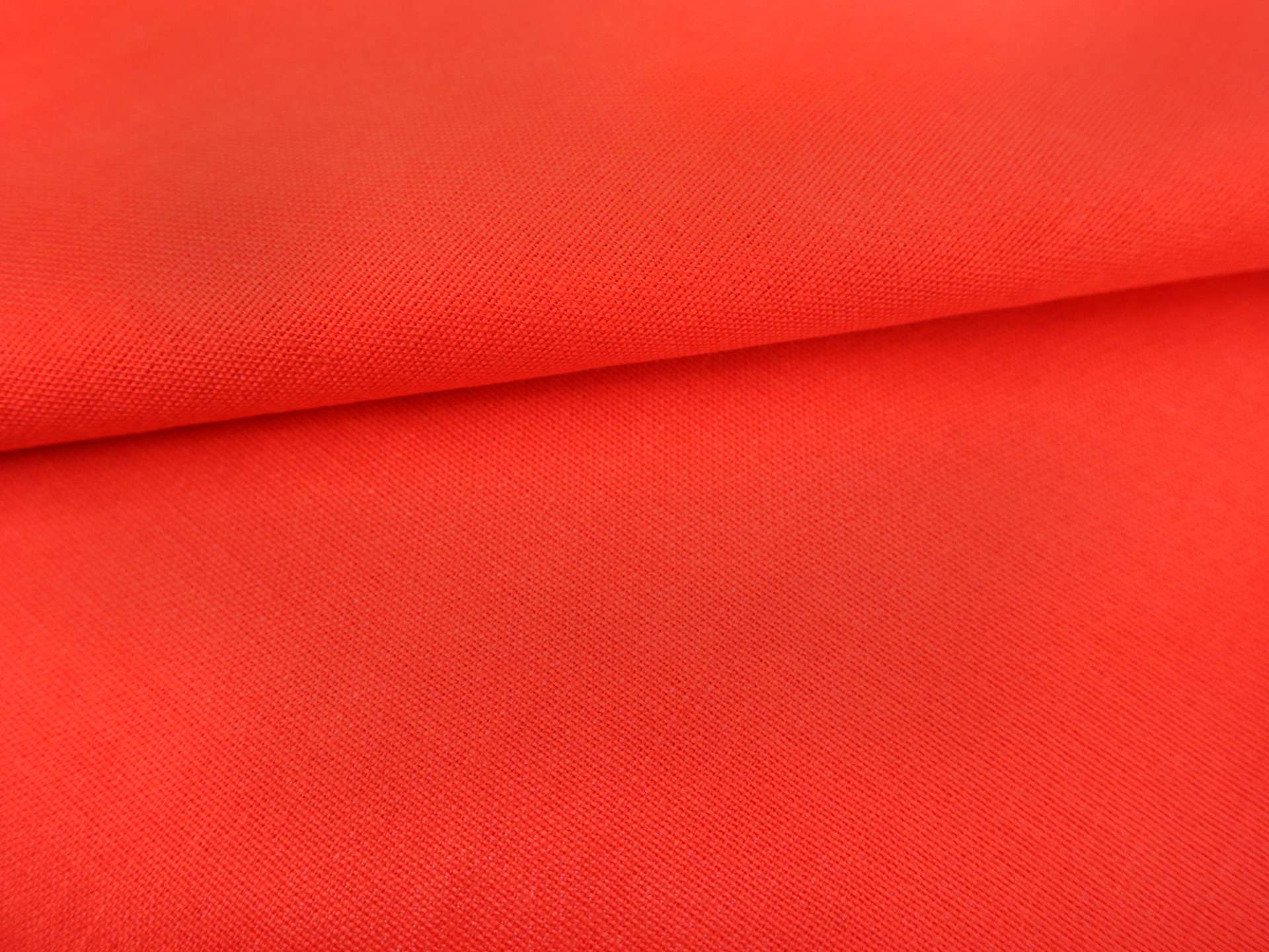 Linen Blend Doubleface Suiting in Bright Red