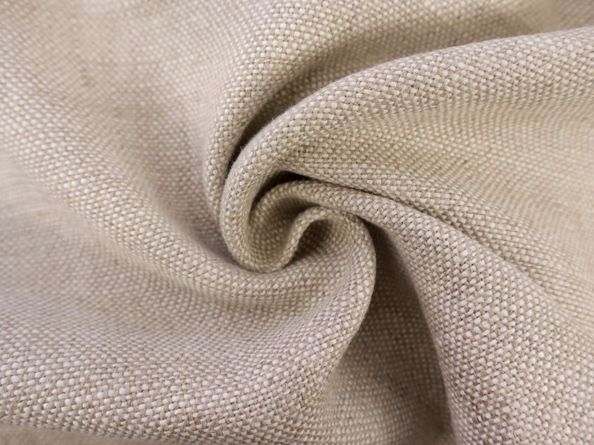 Belgian Sanforized Upholstery Linen in Oatmeal