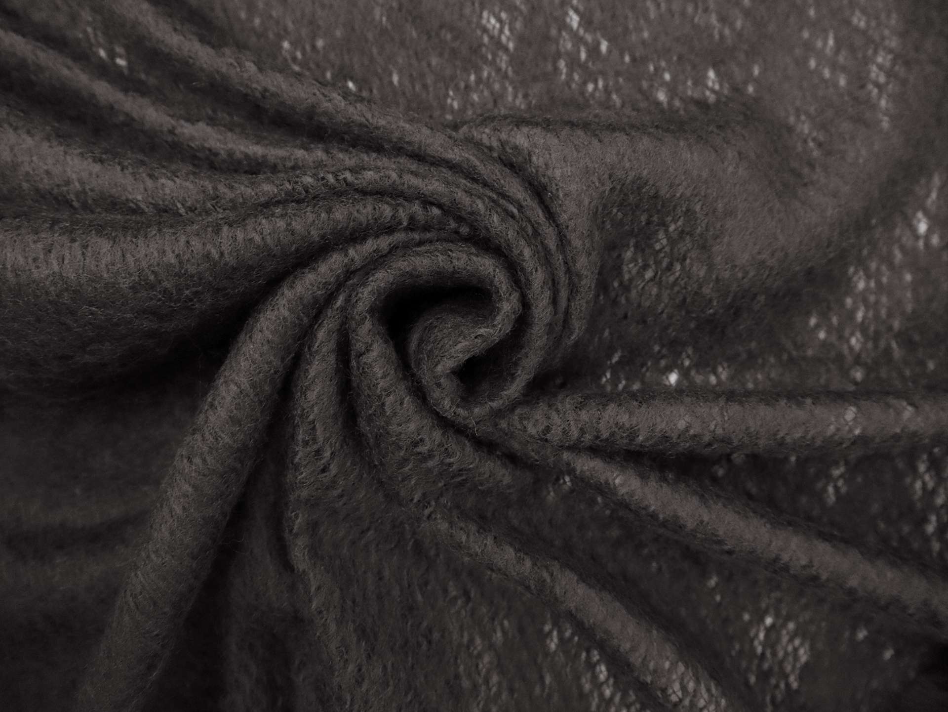 Rayon "Lambswool" Interlining in Black