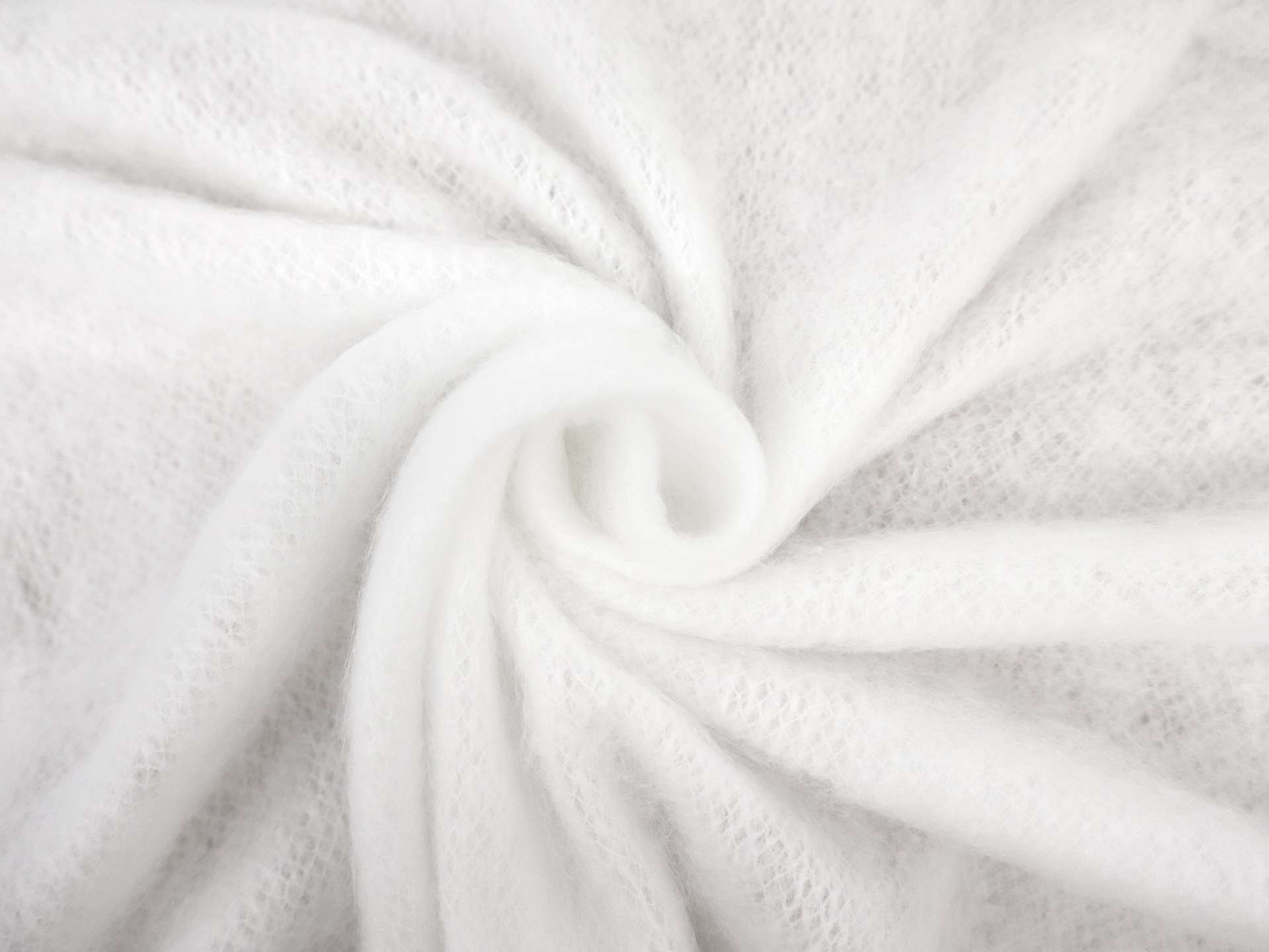 Rayon "Lambswool" Interlining in White