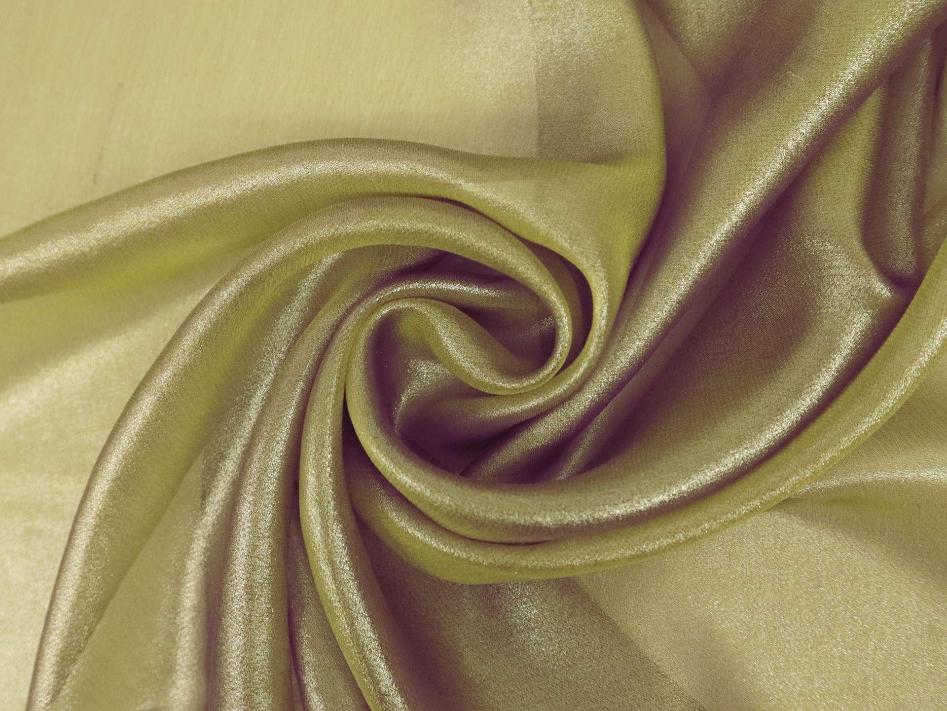 Metallic Coated Silk Chiffon in Grellow, Fuchsia, and Antique Gold