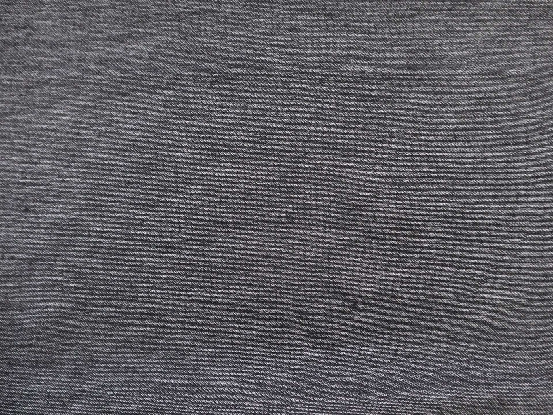 Denim-Look Waterproofed Double Faced Knit in Black