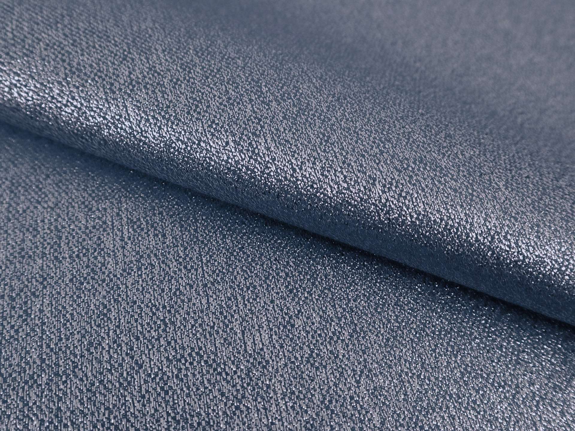 Metallic Polyester Crepe in Slate