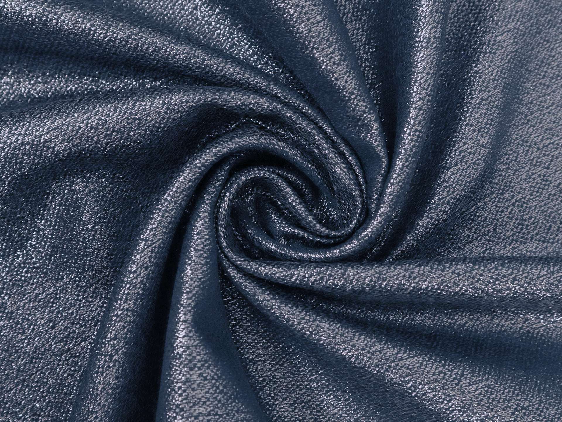 Metallic Polyester Crepe in Slate