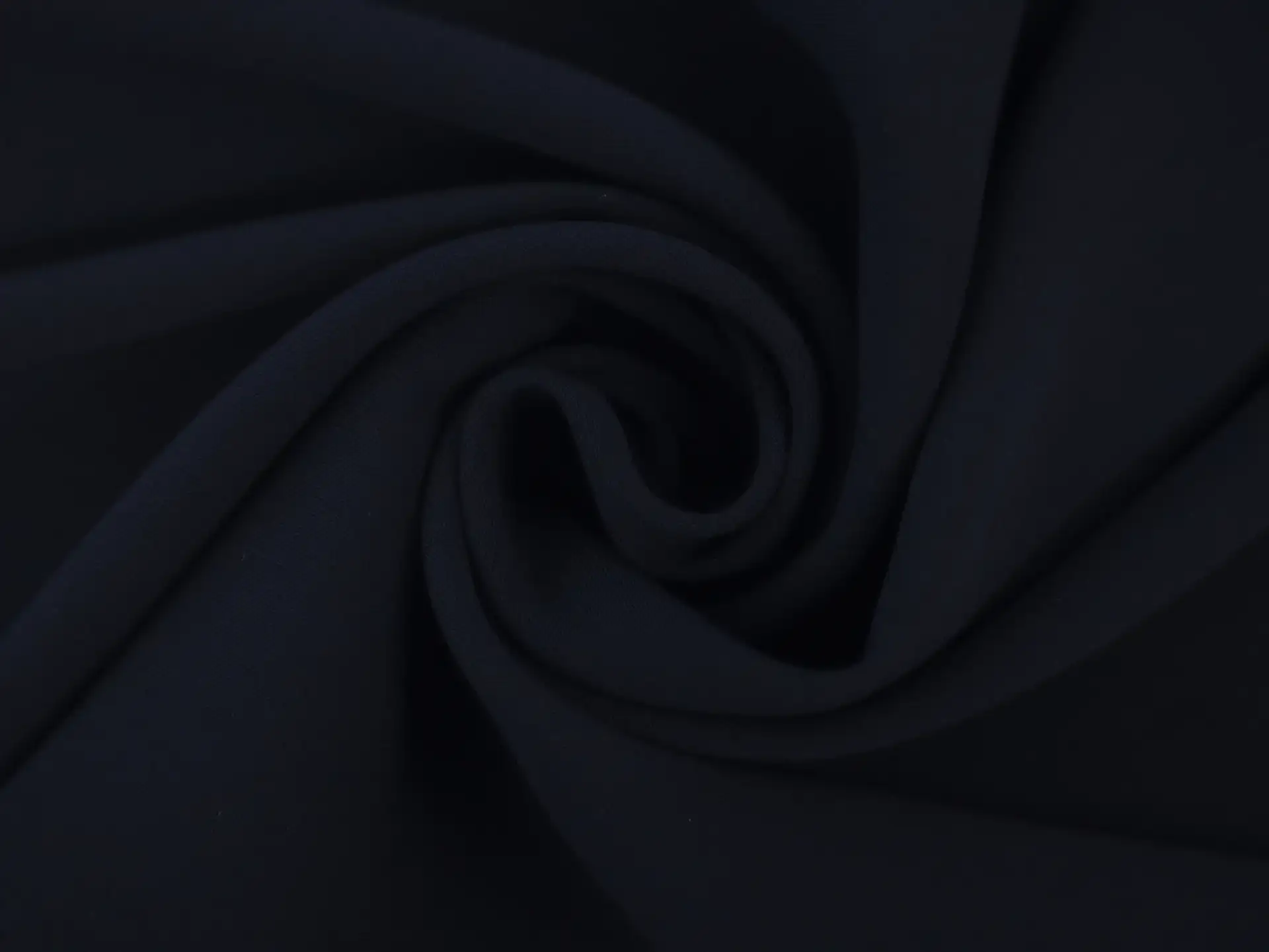 Synthetic Barathea Crepe in Navy