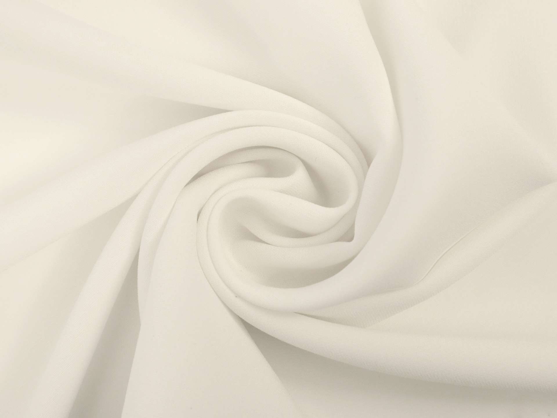 Synthetic Barathea Crepe in White