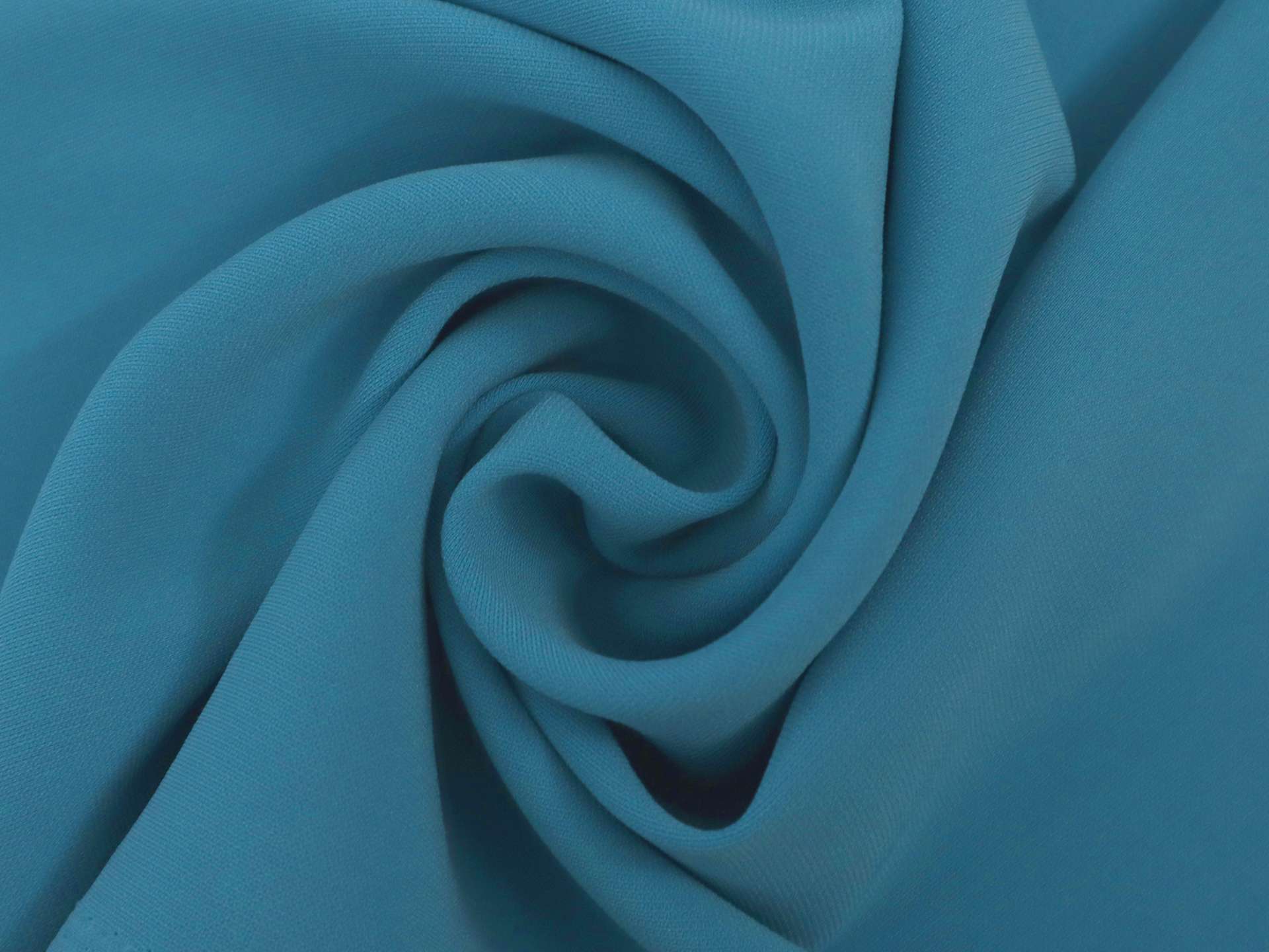 Synthetic Barathea Crepe in Turquoise