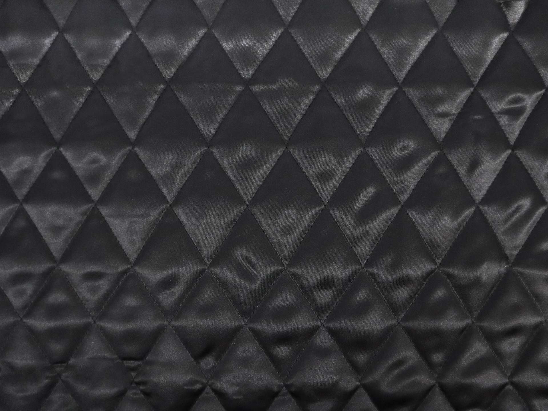 2" Diamond Quilted Lining in Black