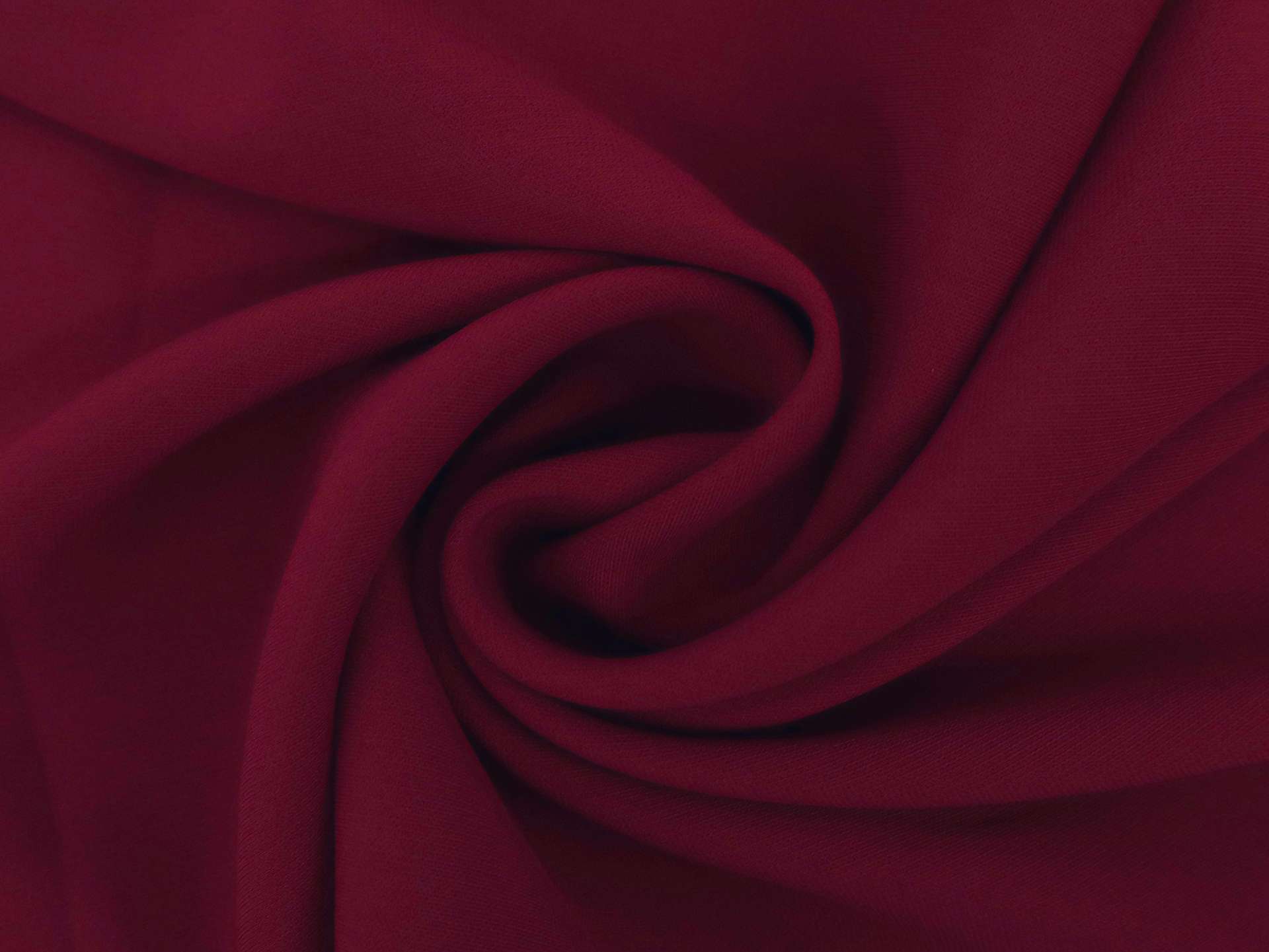 Synthetic Barathea Crepe in Bordeaux