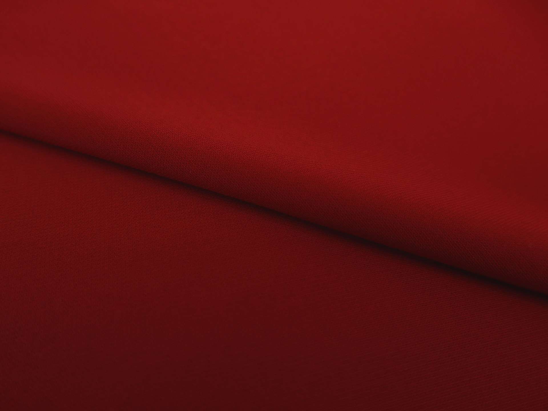 Synthetic Barathea Crepe in Red