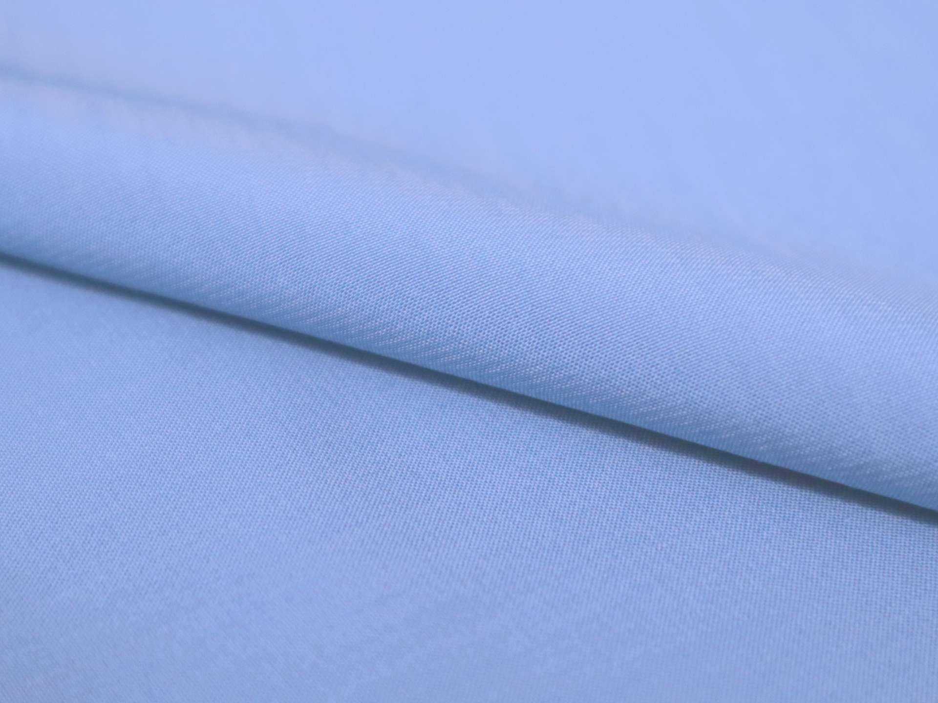 Silk Shirting in Sky Blue