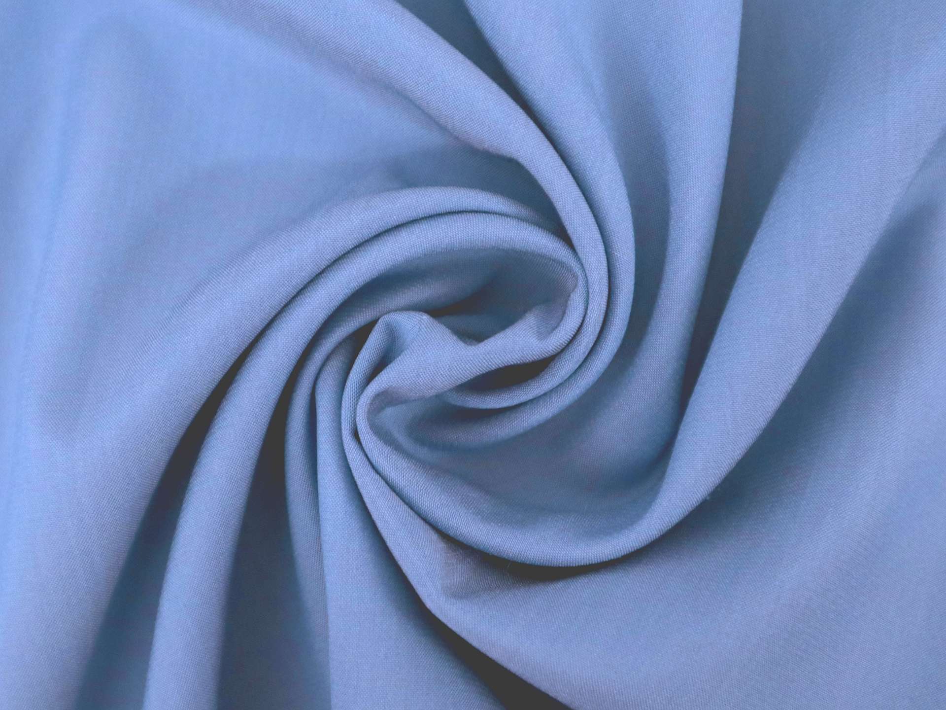 Silk Shirting in Sky Blue
