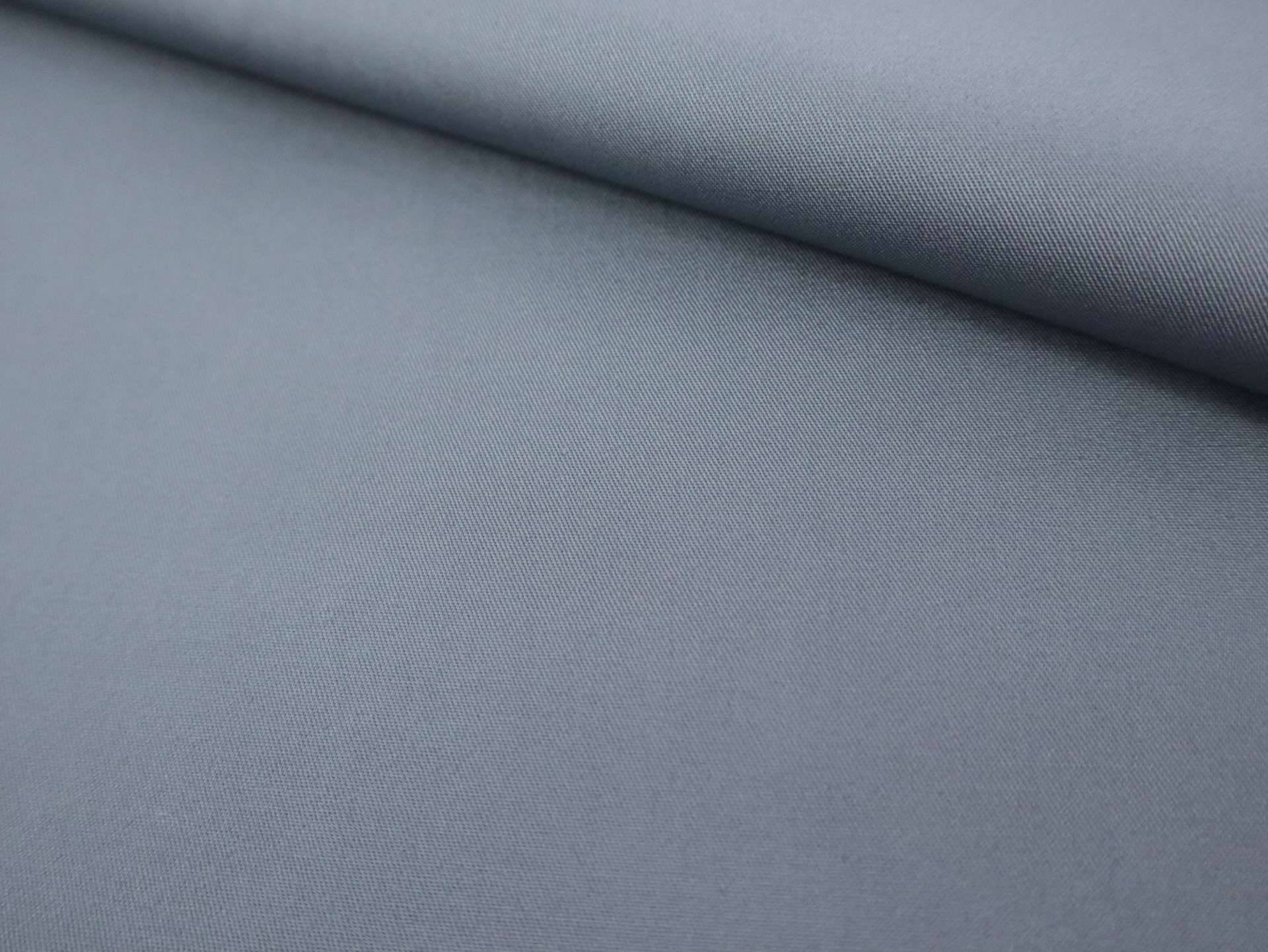 Japanese Combed Cotton Fine Twill in Mineral Blue