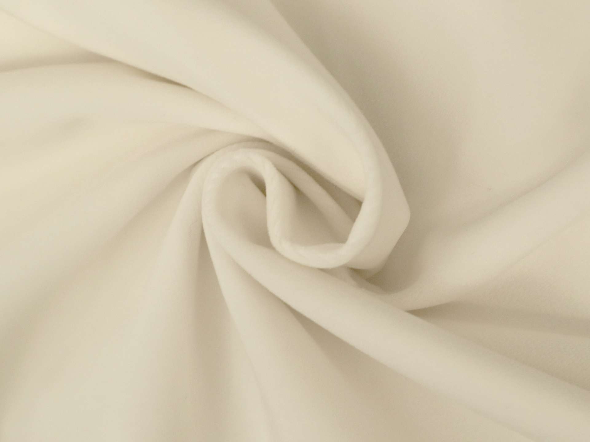 Polyester Upholstery Velvet in Snow White