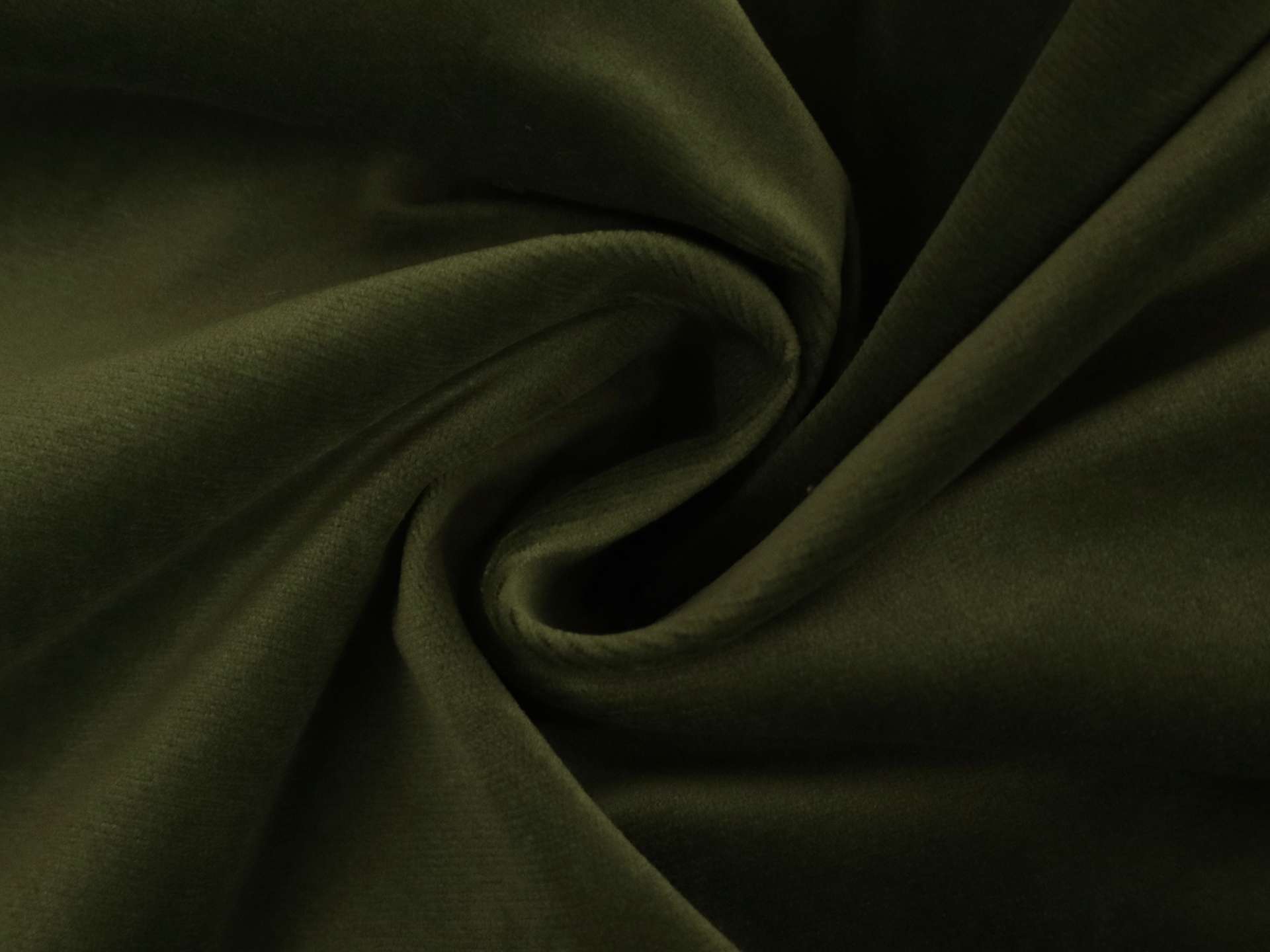 Polyester Upholstery Velvet in Green