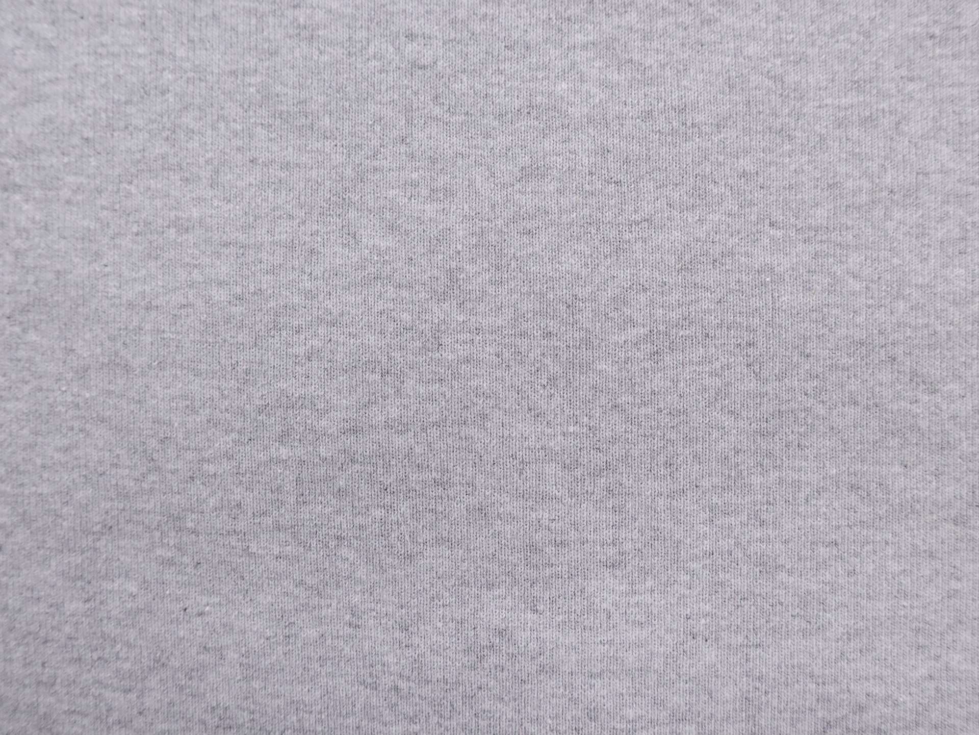 Cotton Rib Knit in Light Heather Grey