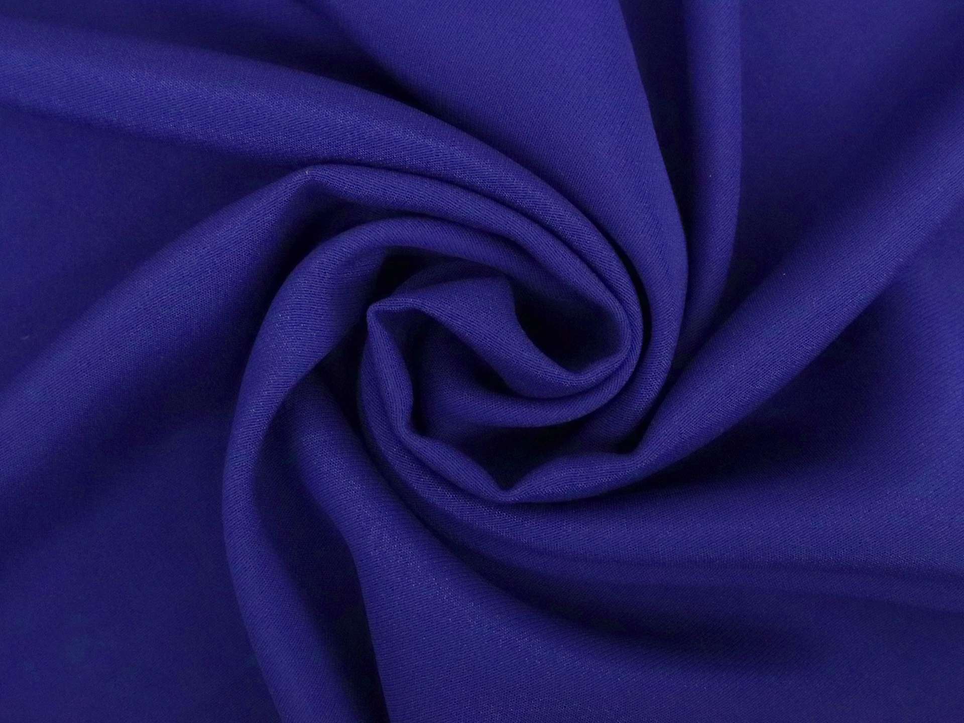 Synthetic Barathea Crepe in Blueberry