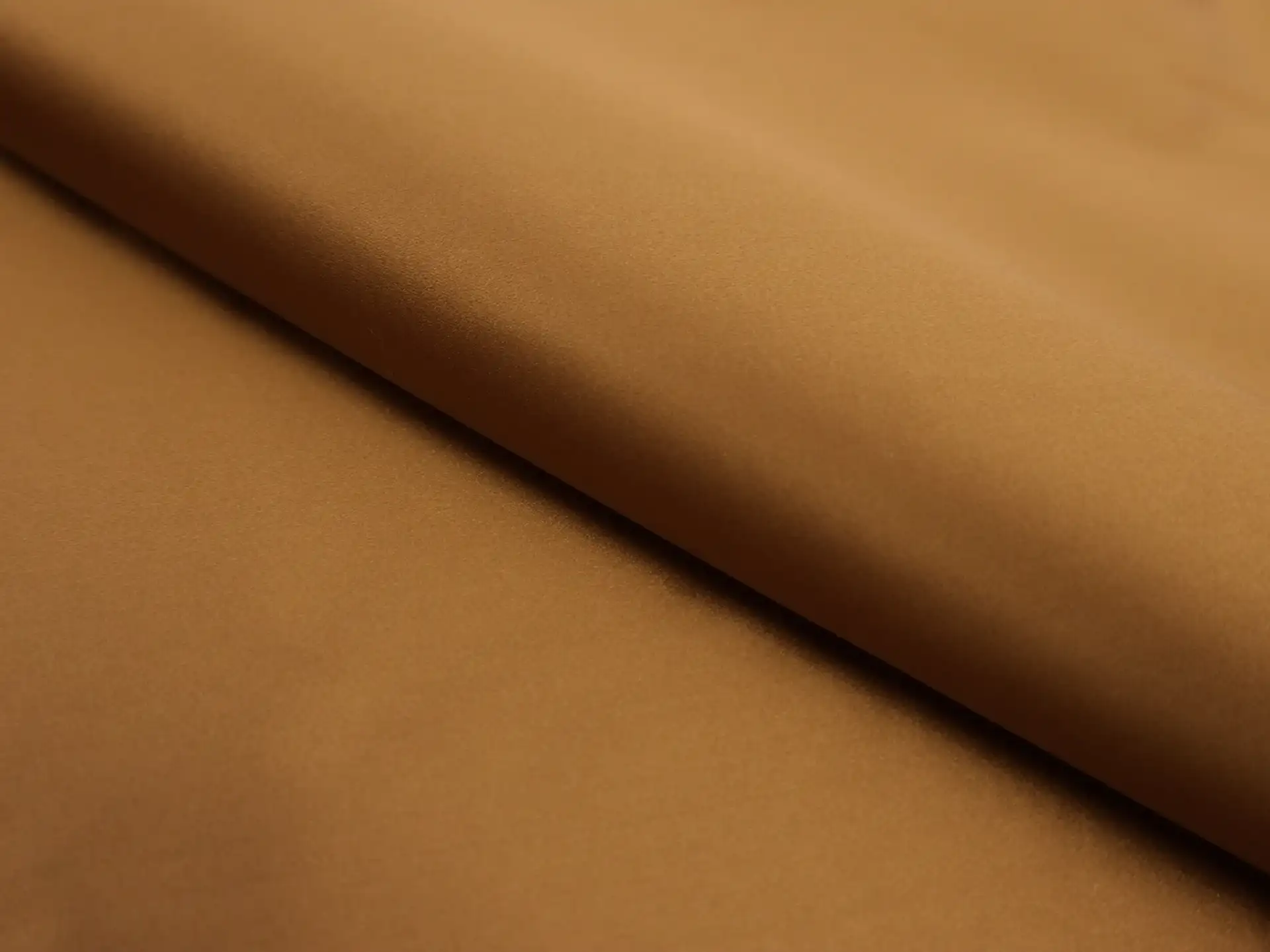 Pure Silk Duchesse Satin in Camel