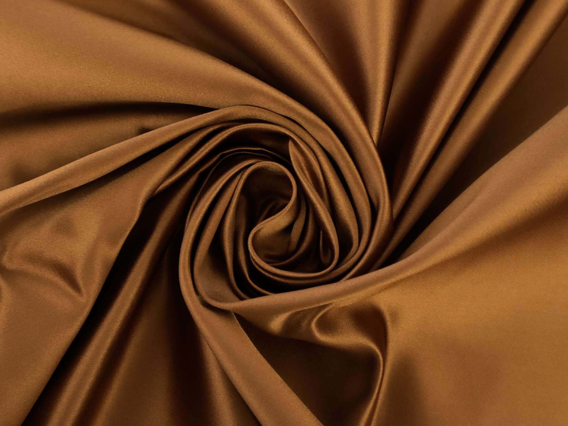 Pure Silk Duchesse Satin in Camel