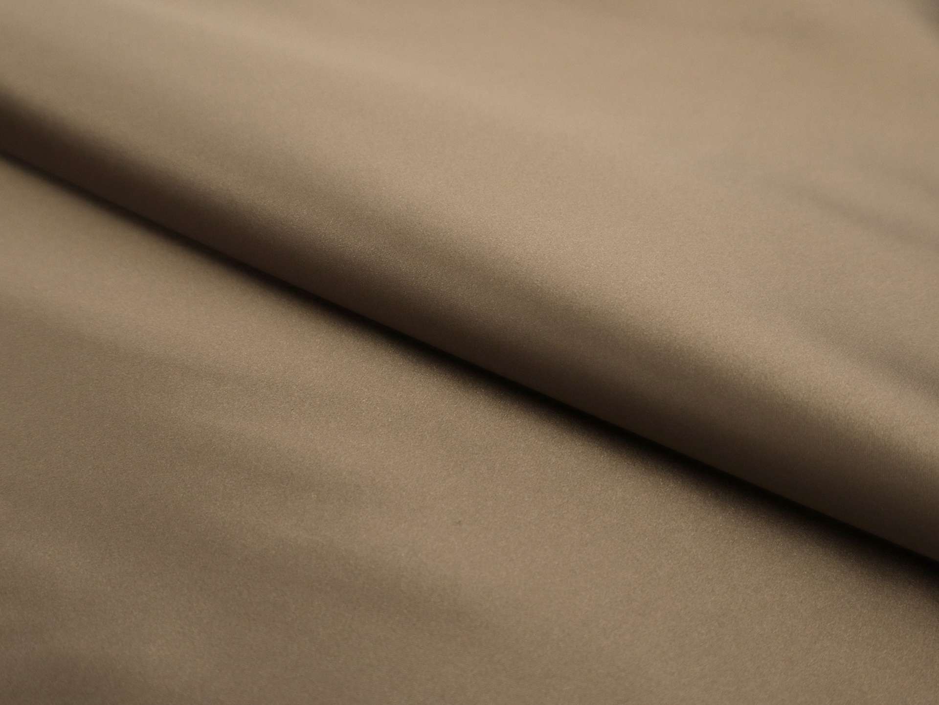 Pure Silk Duchesse Satin in Dark Taupe