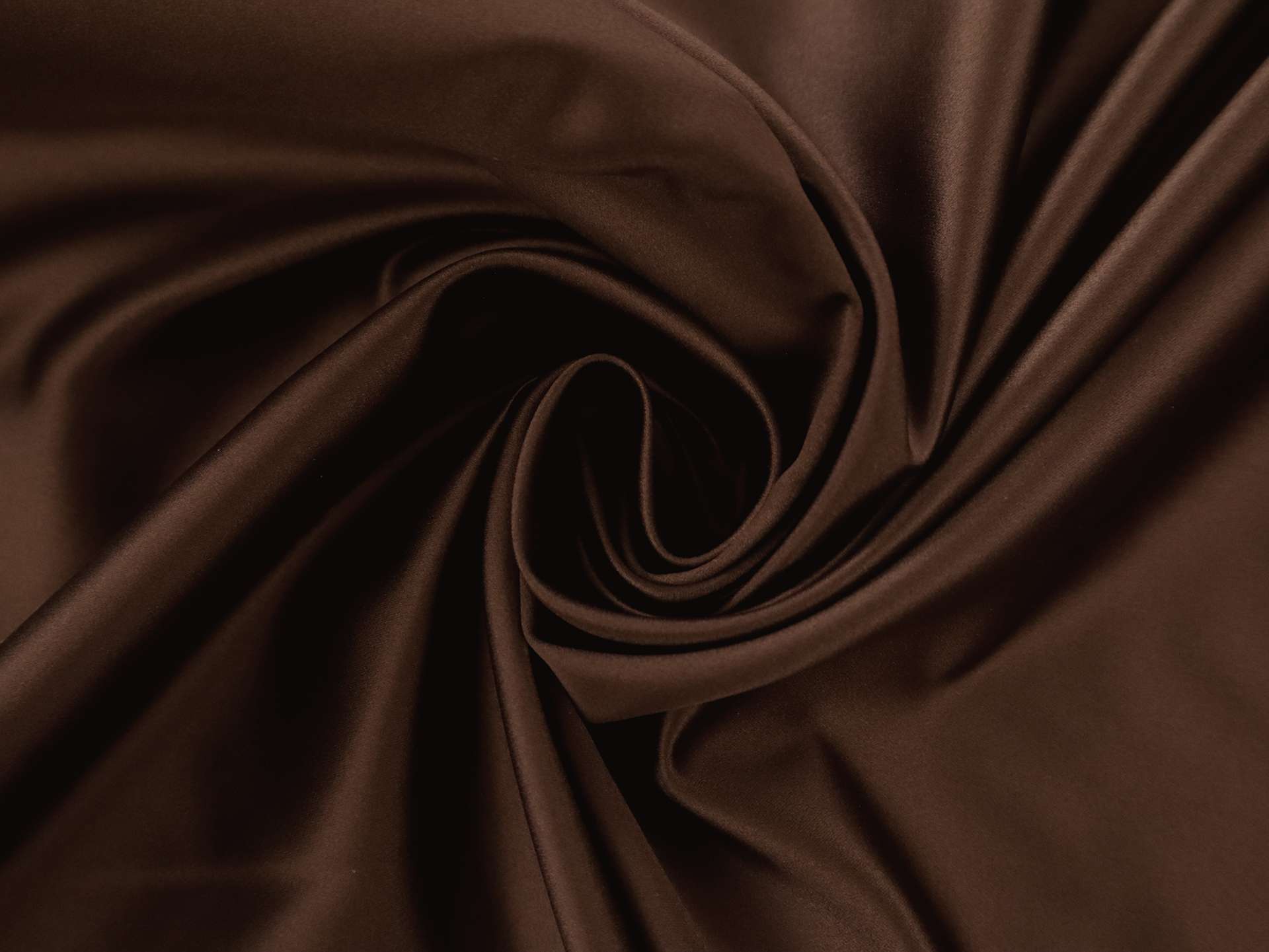 Pure Silk Duchesse Satin in Milk Chocolate