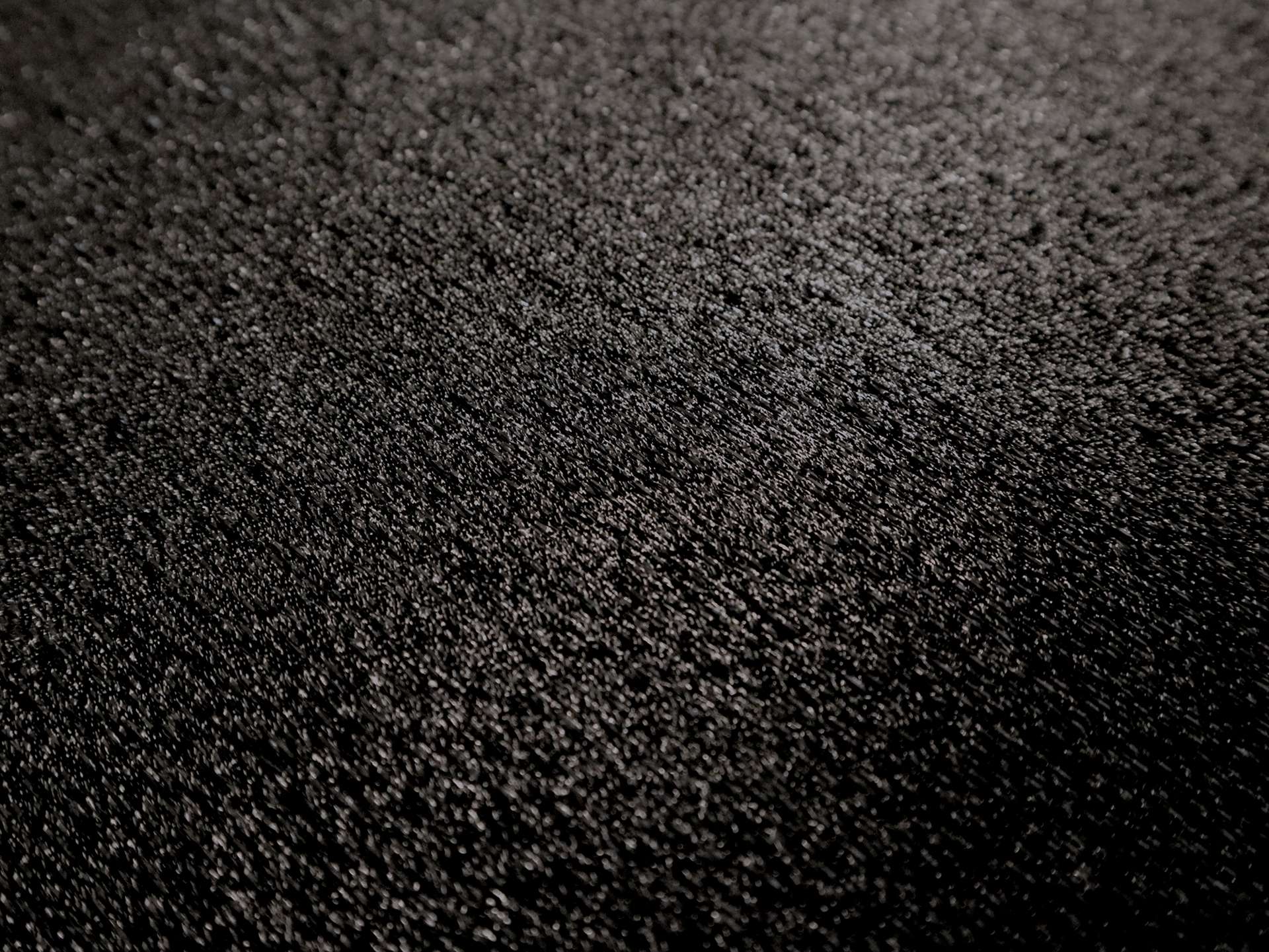 Silk Blend Metallic Crepe in Black