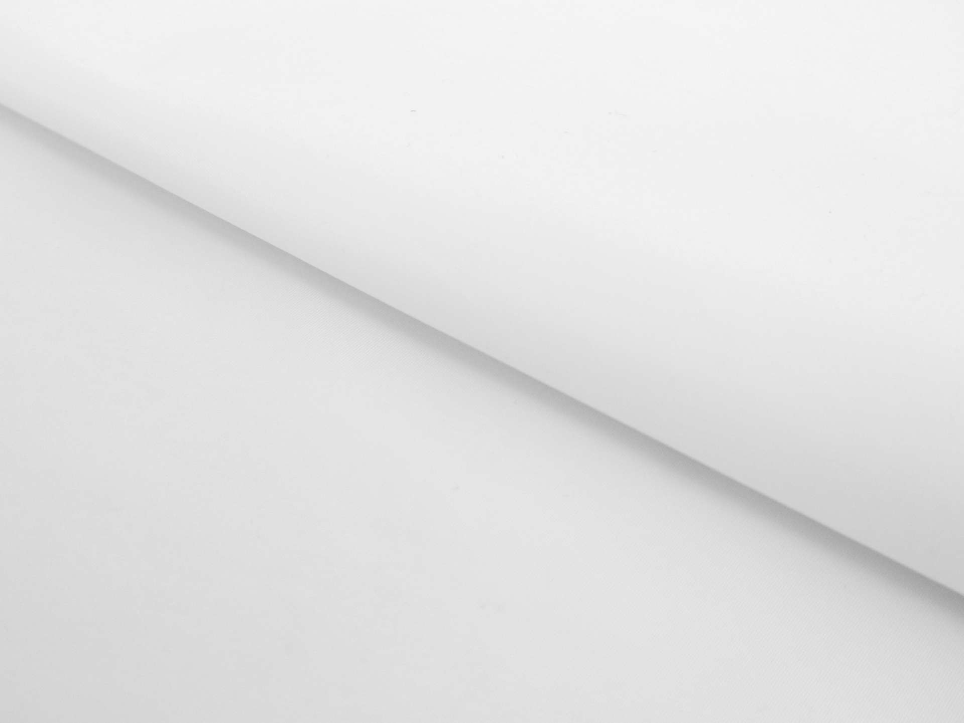 Polyester Ciré in White