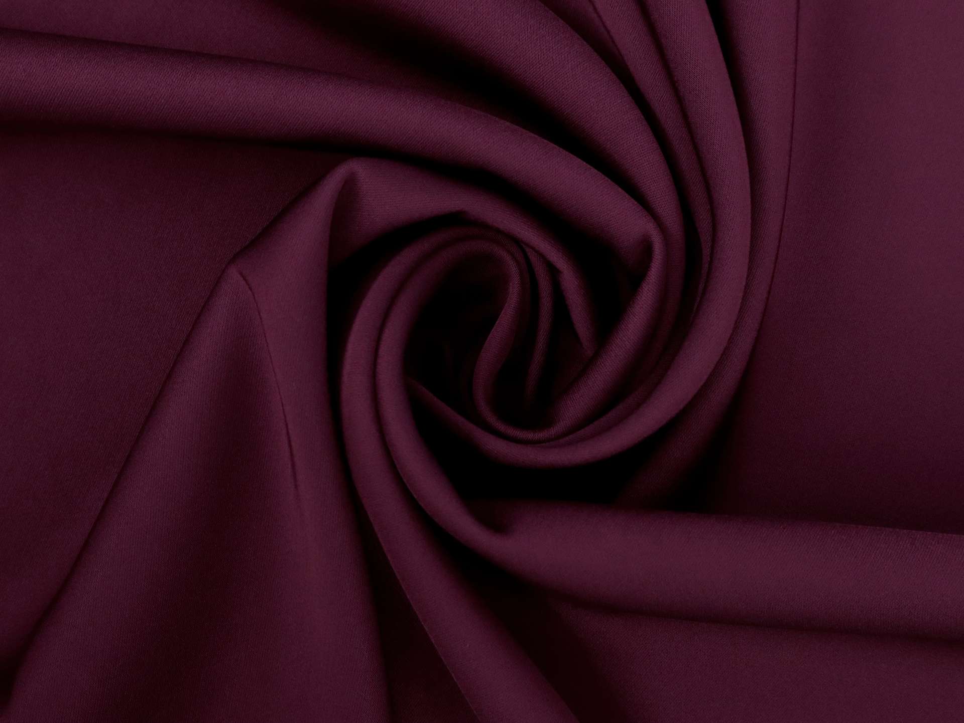 Triacetate Blend Heavy Charmeuse in Wine