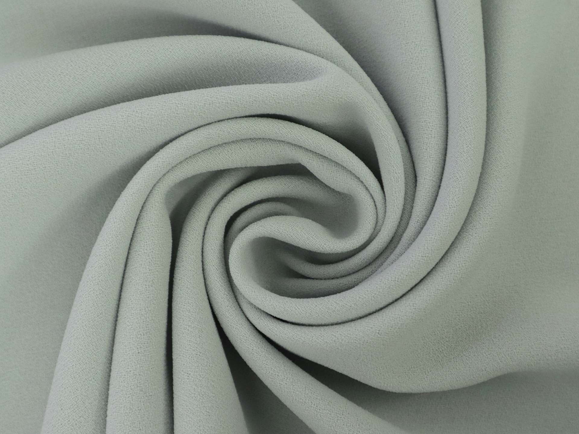 Polyester Crepe in Powder Blue