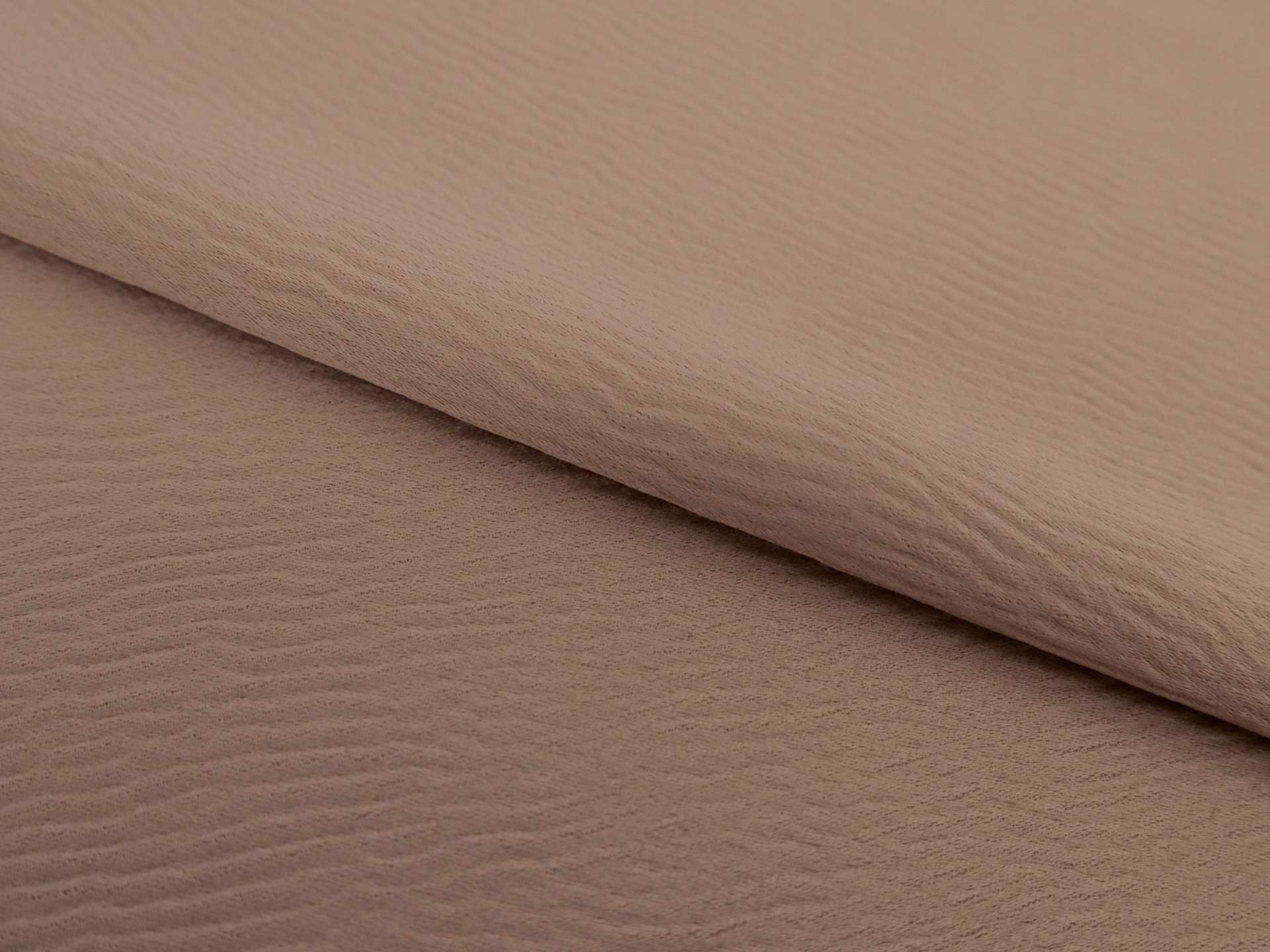 Double Face Triacetate Polyester Blend Ripple Satin in Barely Pink
