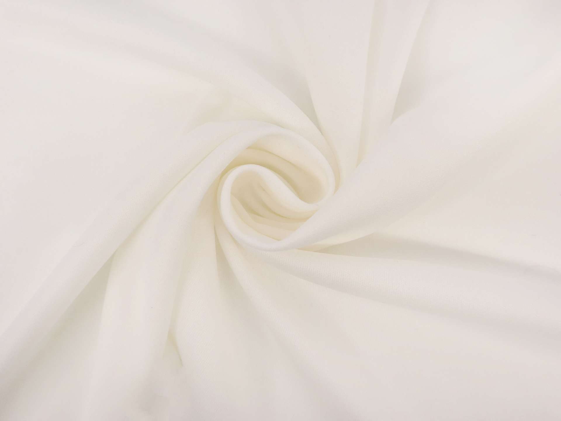 Polyester Knit Lining in Off White