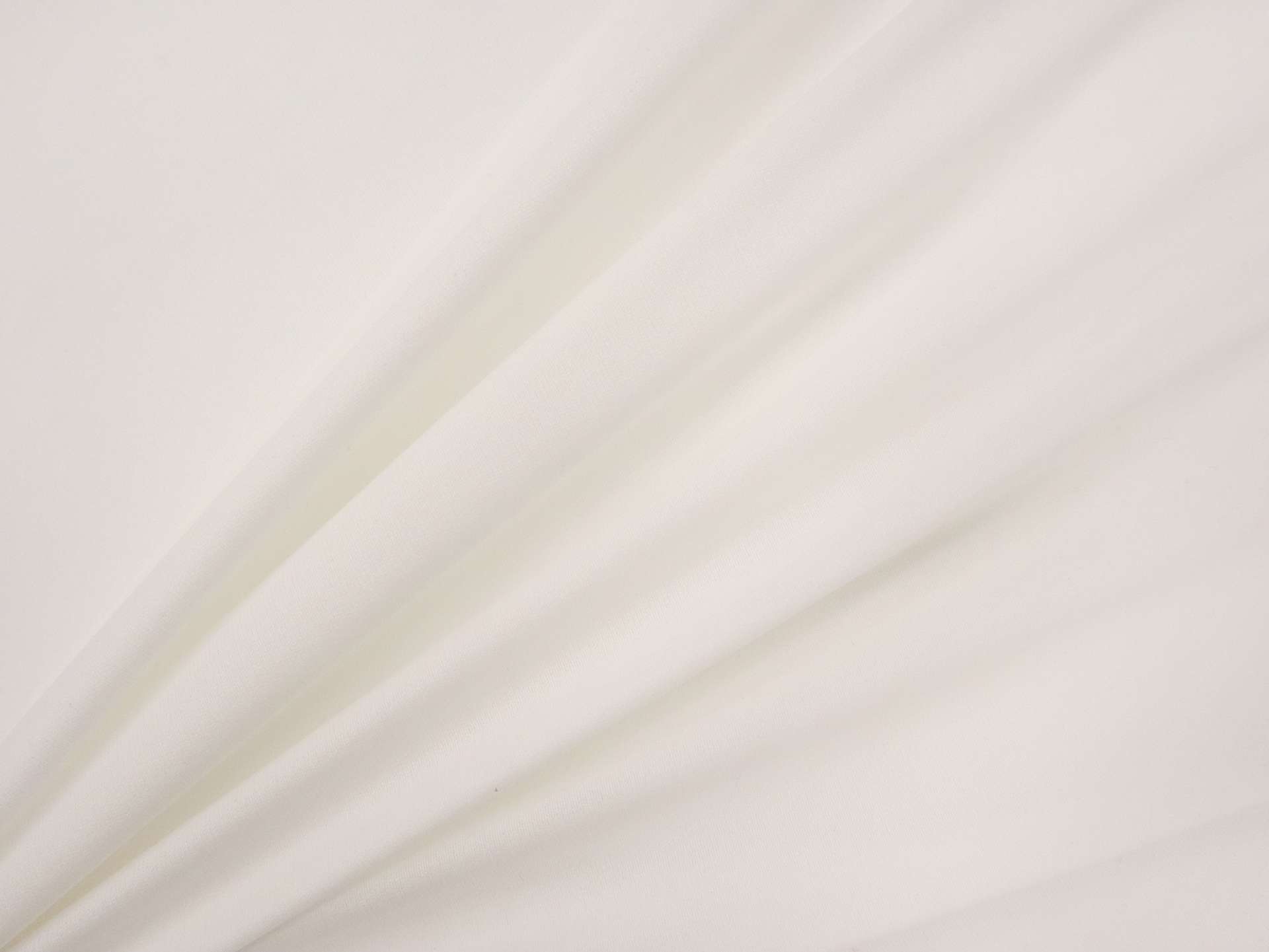 Polyester Knit Lining in Off White