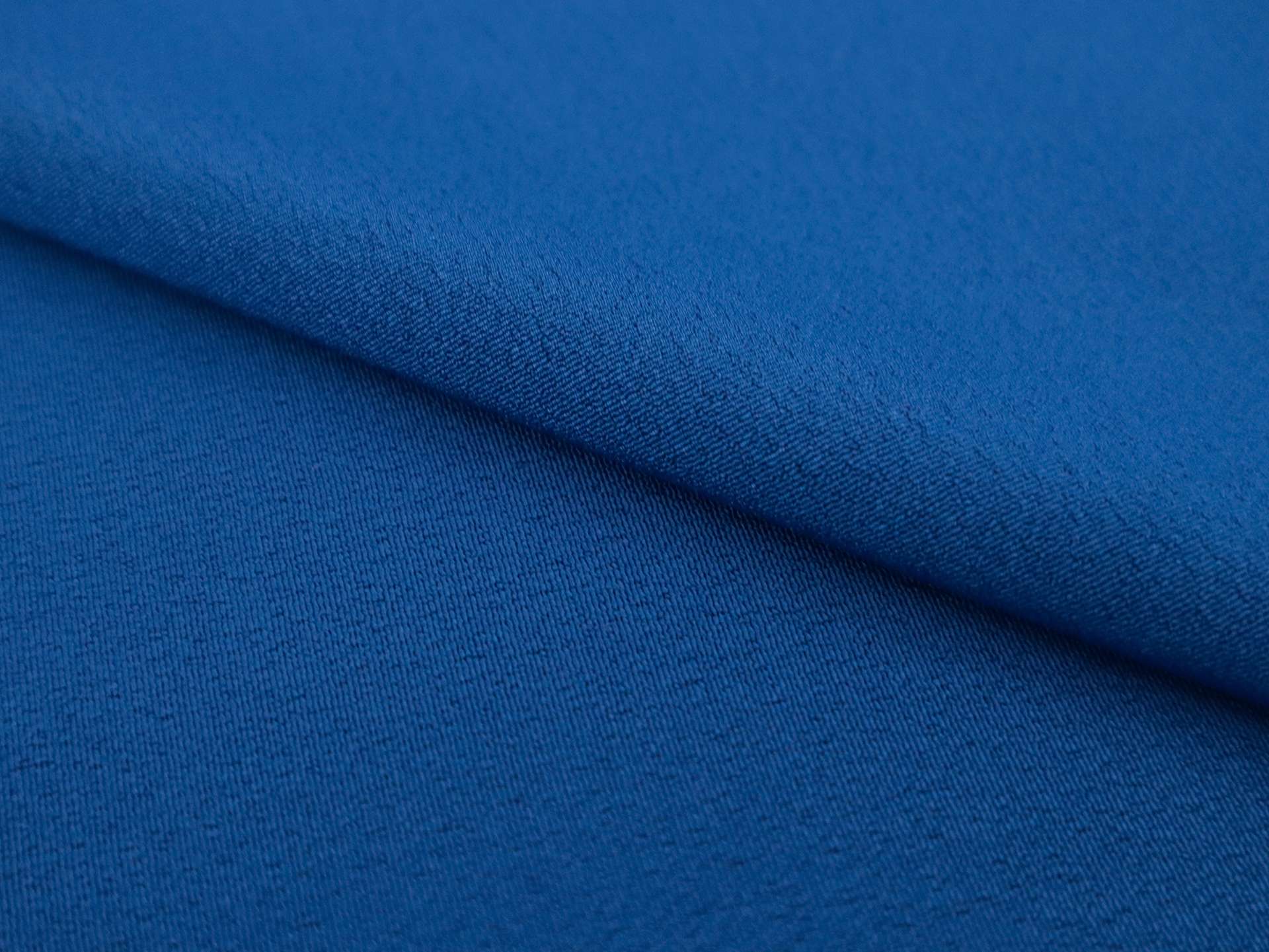 Japanese Marocain Crepe in Royal Blue