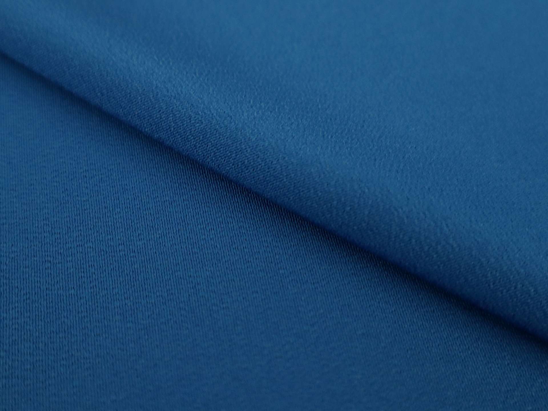 Japanese Marocain Crepe in Electric Blue