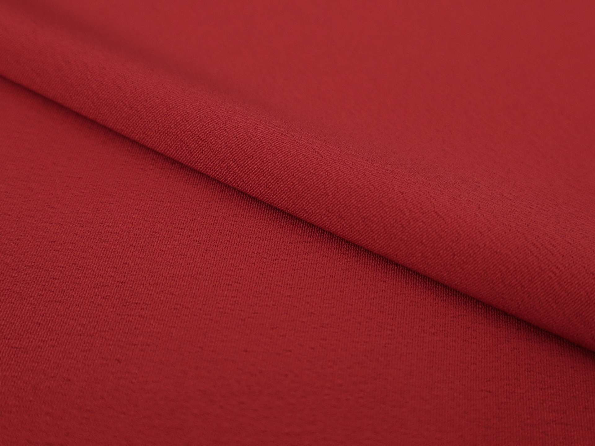 Japanese Marocain Crepe in Red