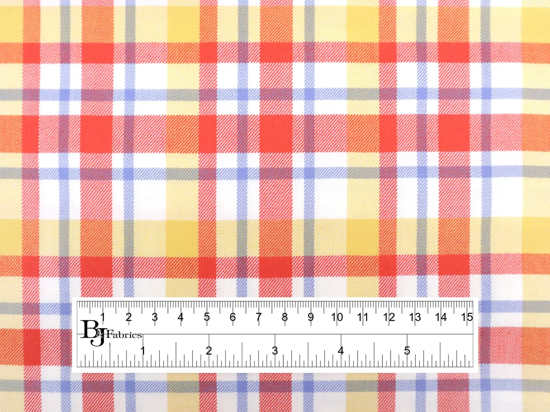 Silk & Wool Plaid Twill Suiting in Pastels