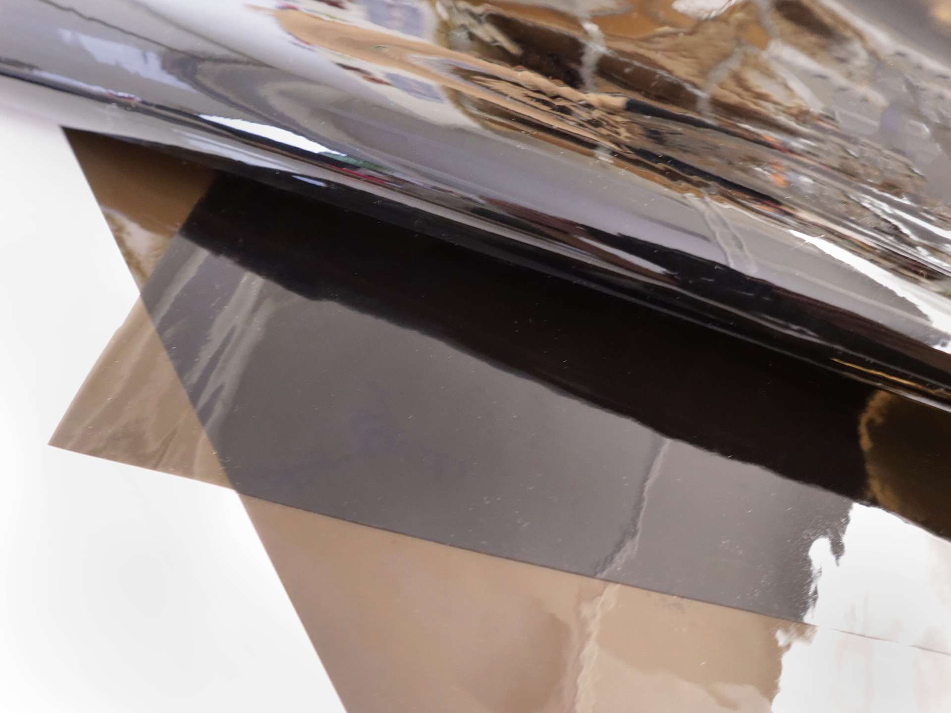 Clear Tinted Plastic in Smoke