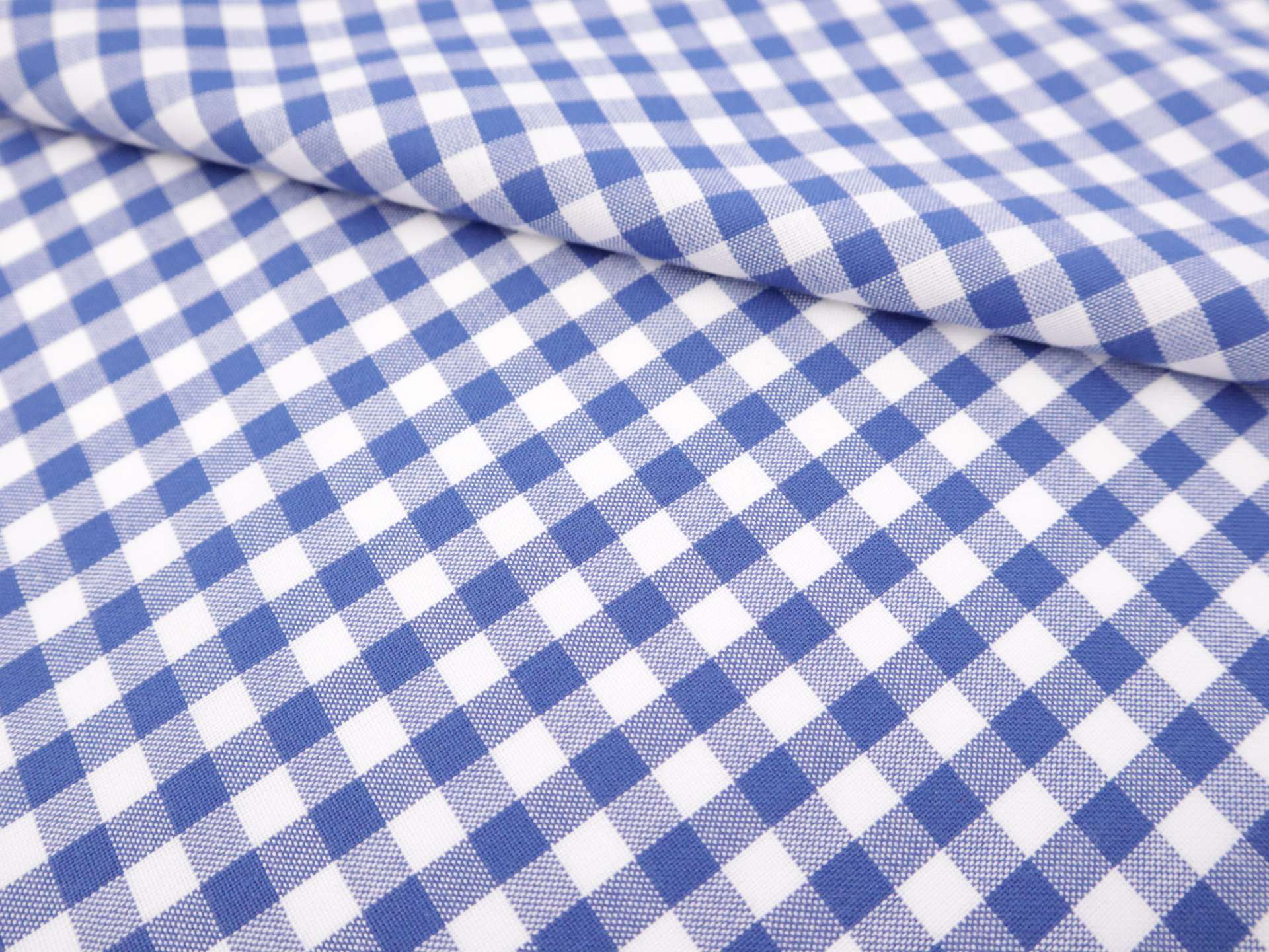 1/4" Cotton Gingham in Royal Blue