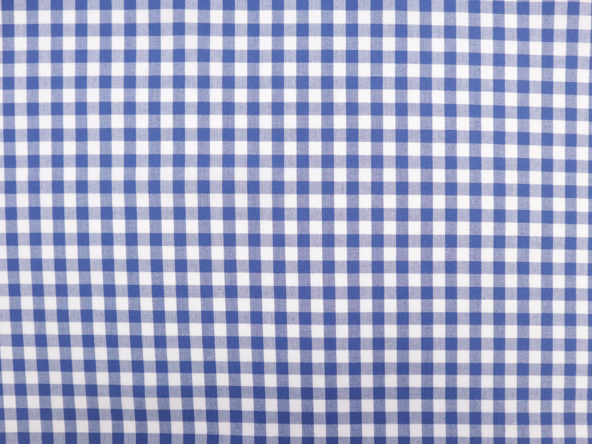 1/4" Cotton Gingham in Royal Blue