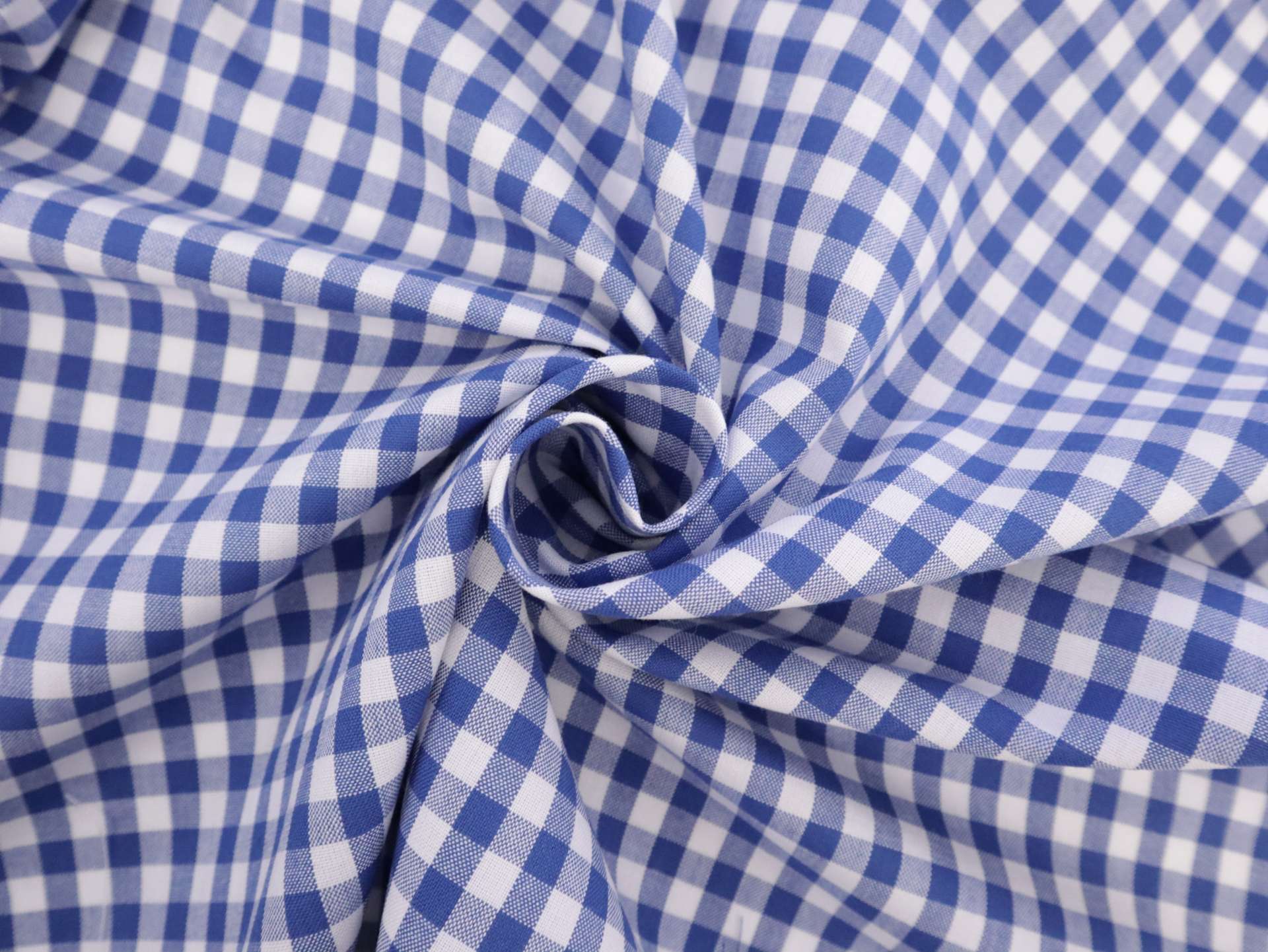 1/4" Cotton Gingham in Royal Blue