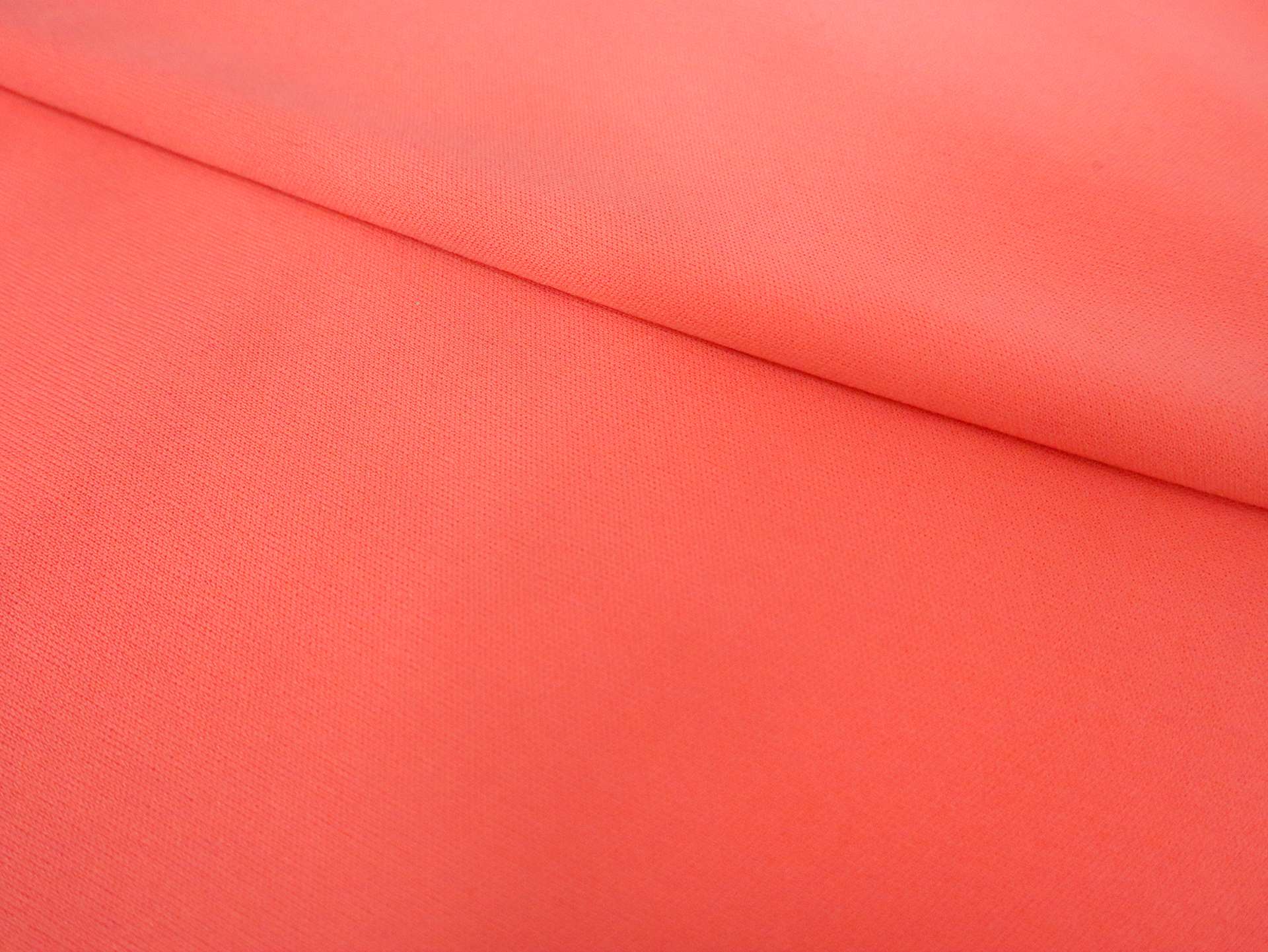 Polyester Knit Lining in Salmon