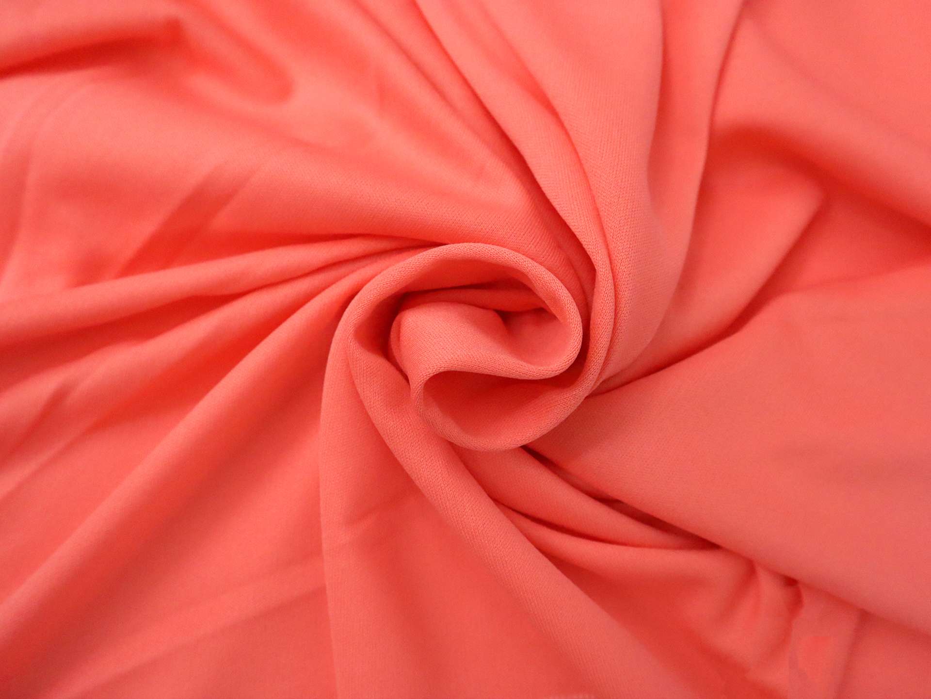 Polyester Knit Lining in Salmon