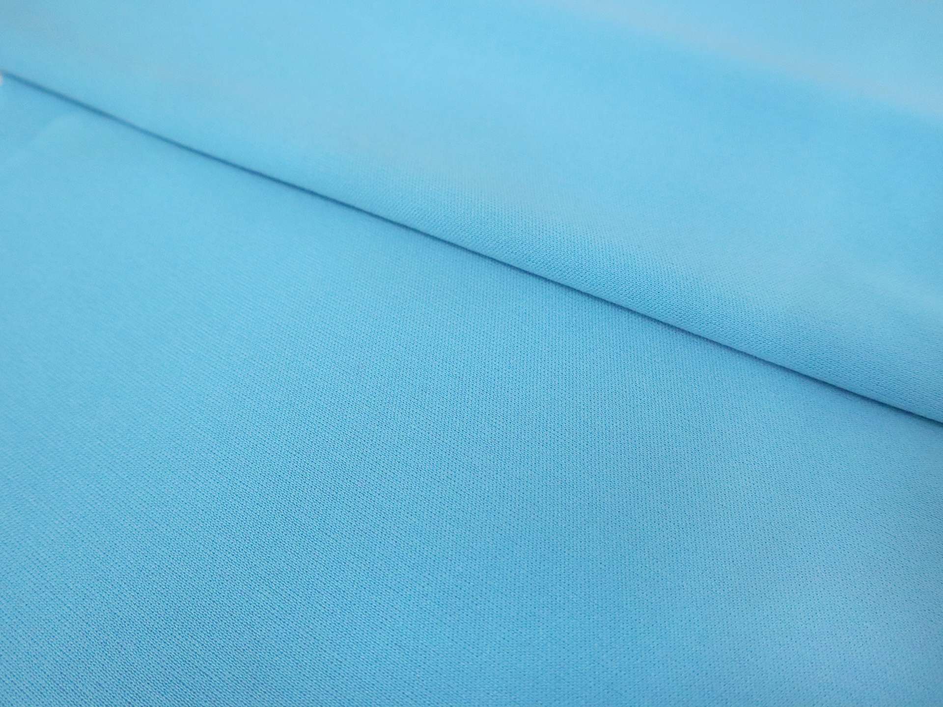 Polyester Knit Lining in Cerulean