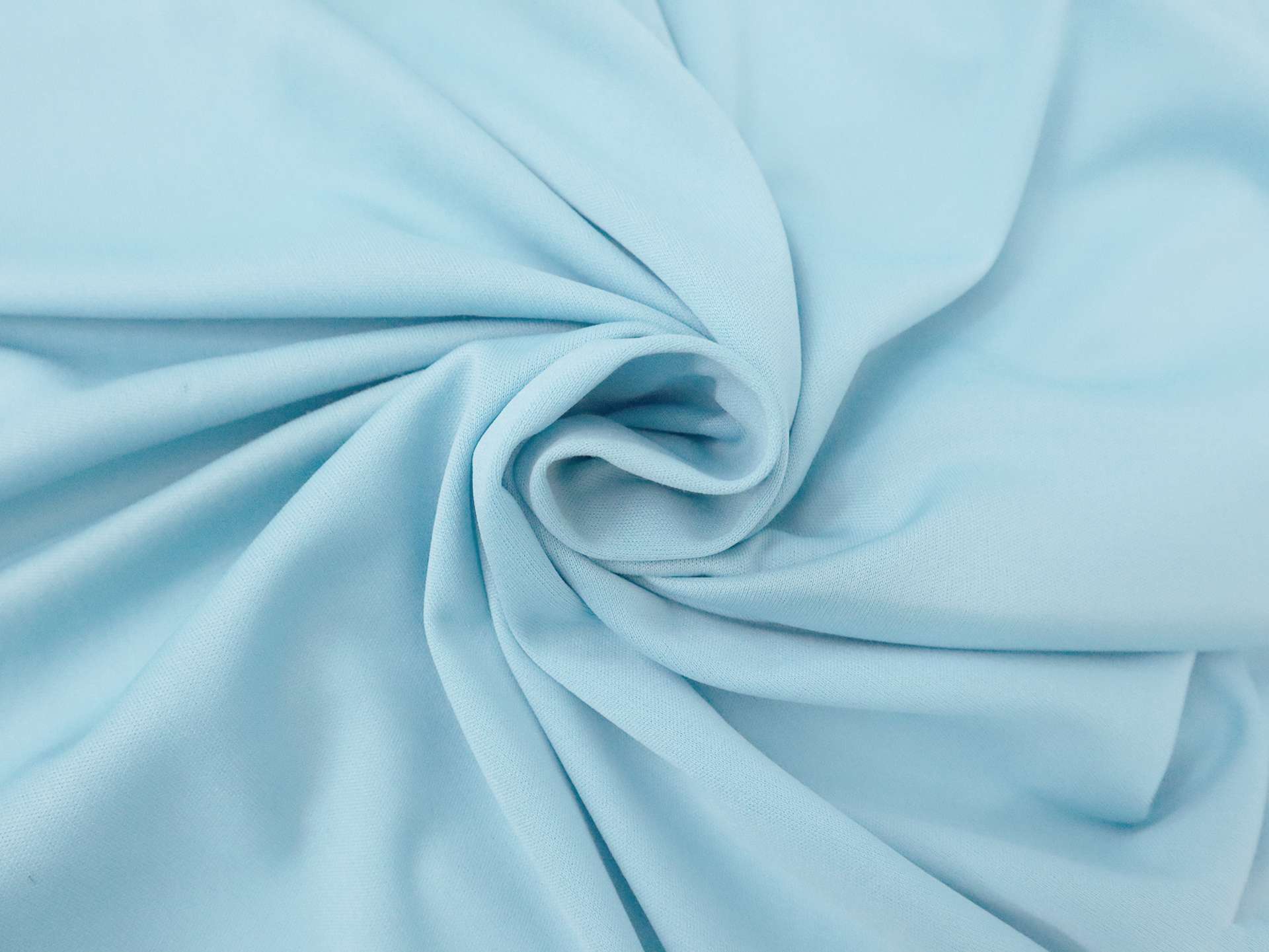 Polyester Knit Lining in Sky Blue
