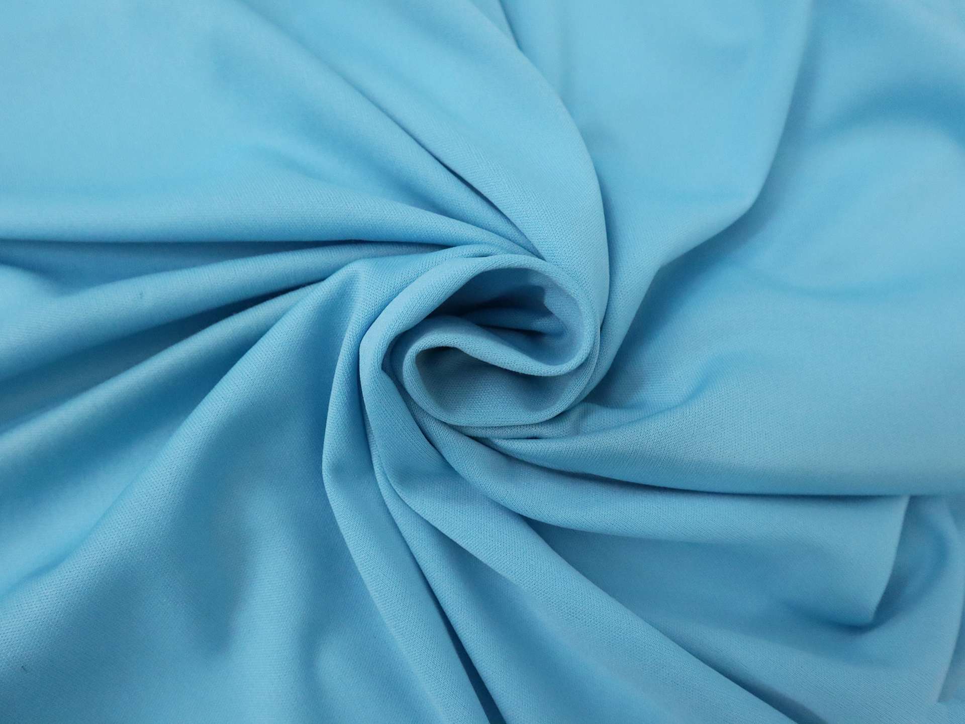 Polyester Knit Lining in Cerulean