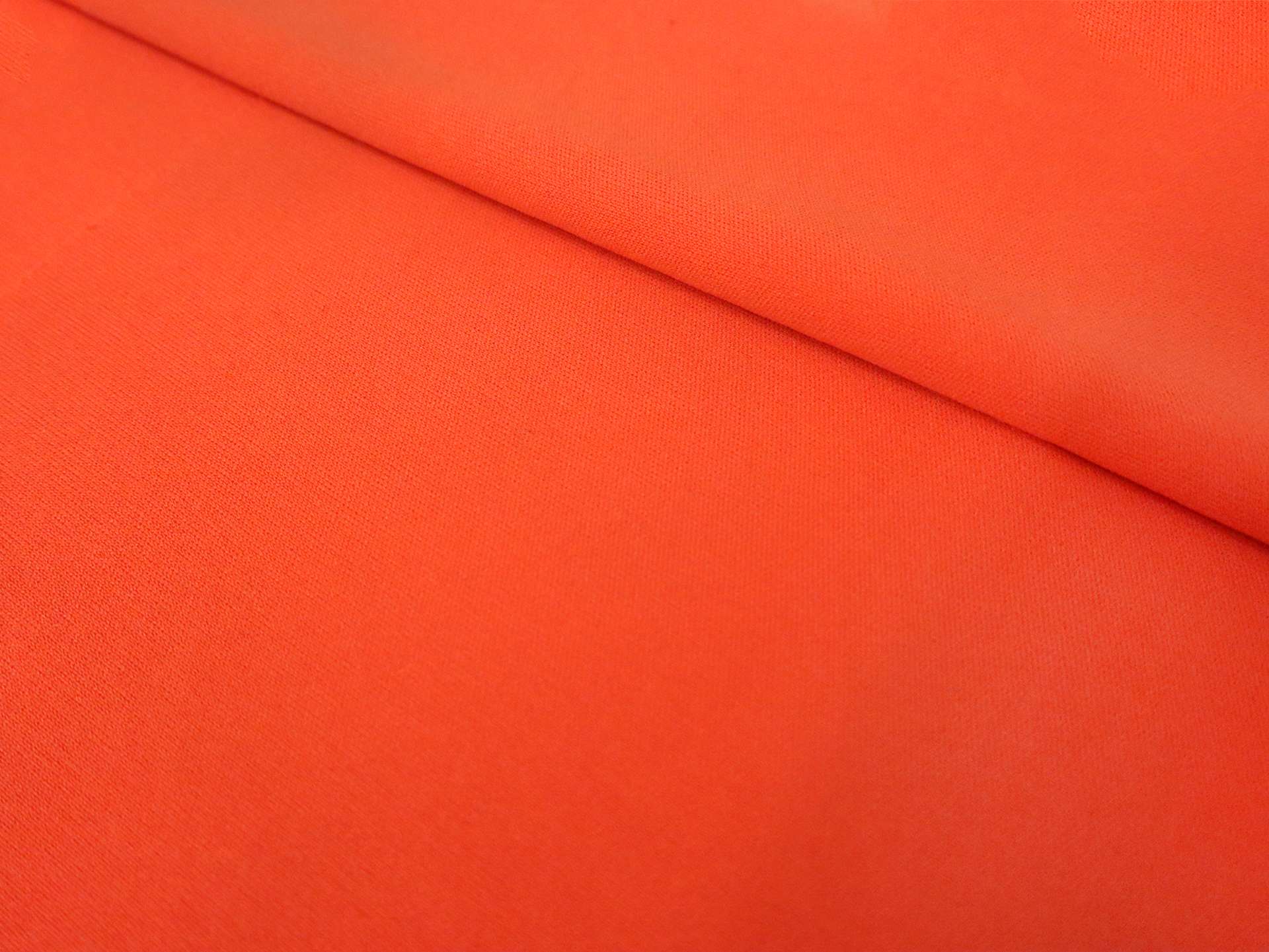 Polyester Knit Lining in Orange