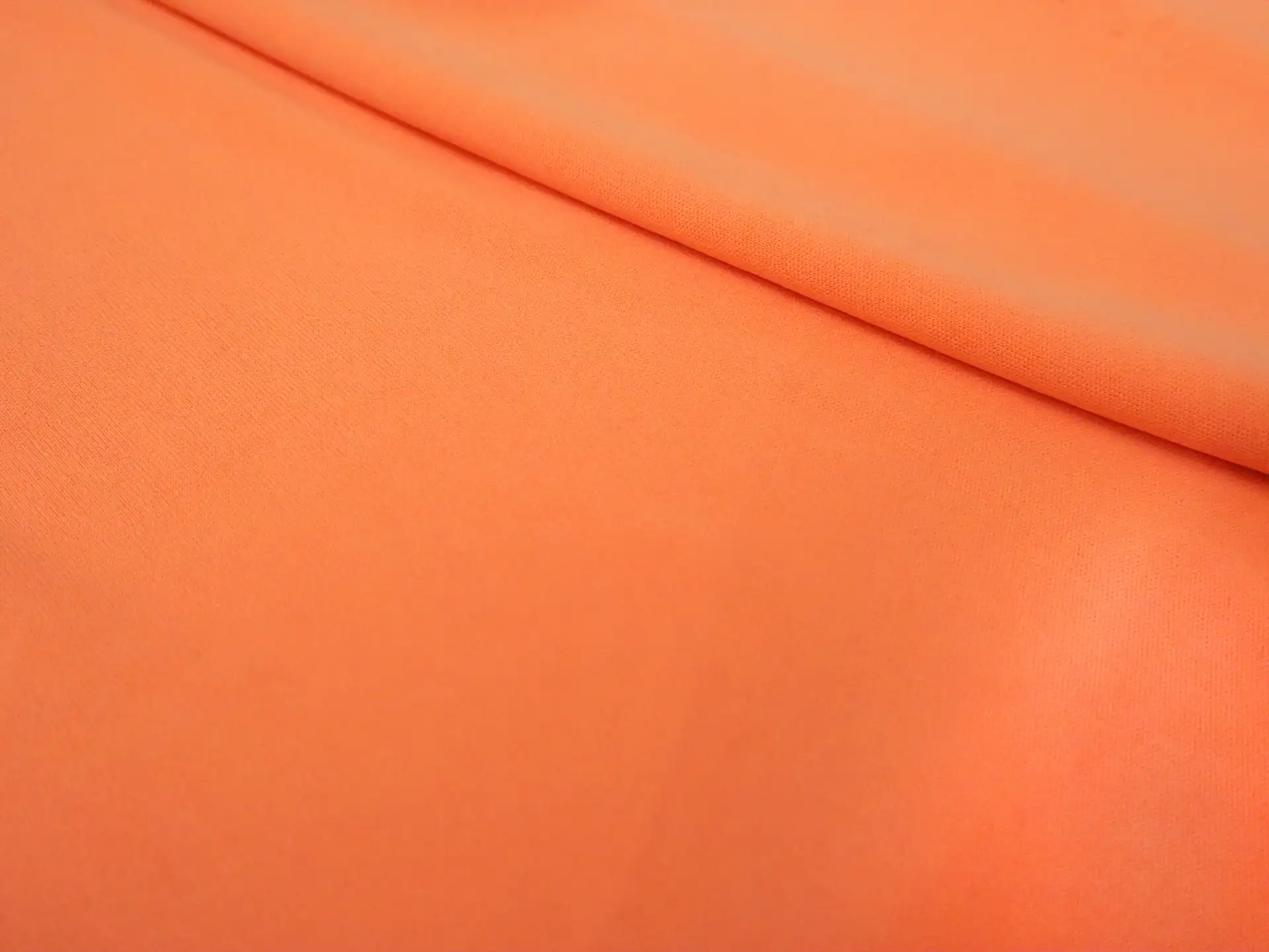 Polyester Knit Lining in Cantaloupe 