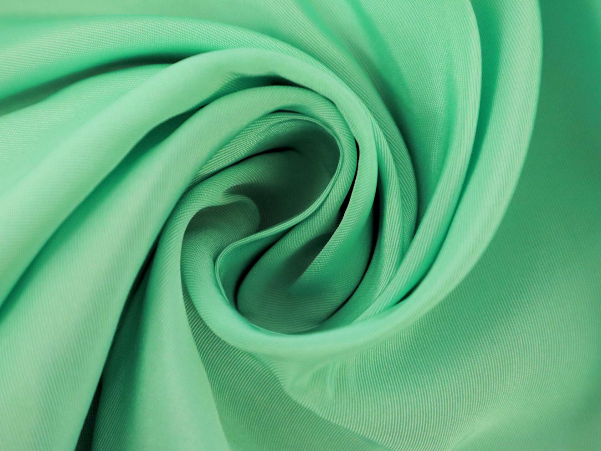 Made in Italy Silk Gros De Londres in Mint Green