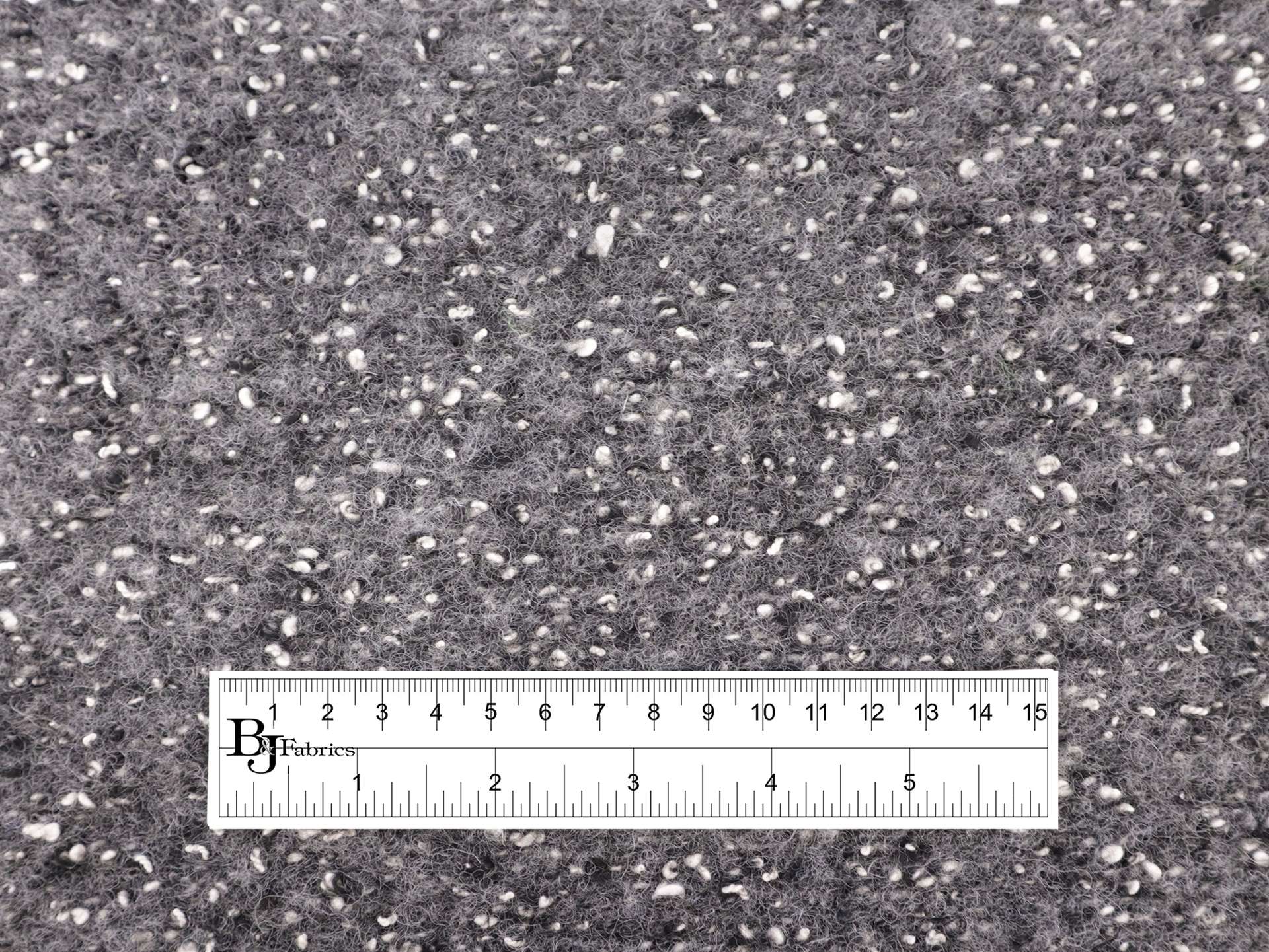 Italian Bouclé Knit in Grey